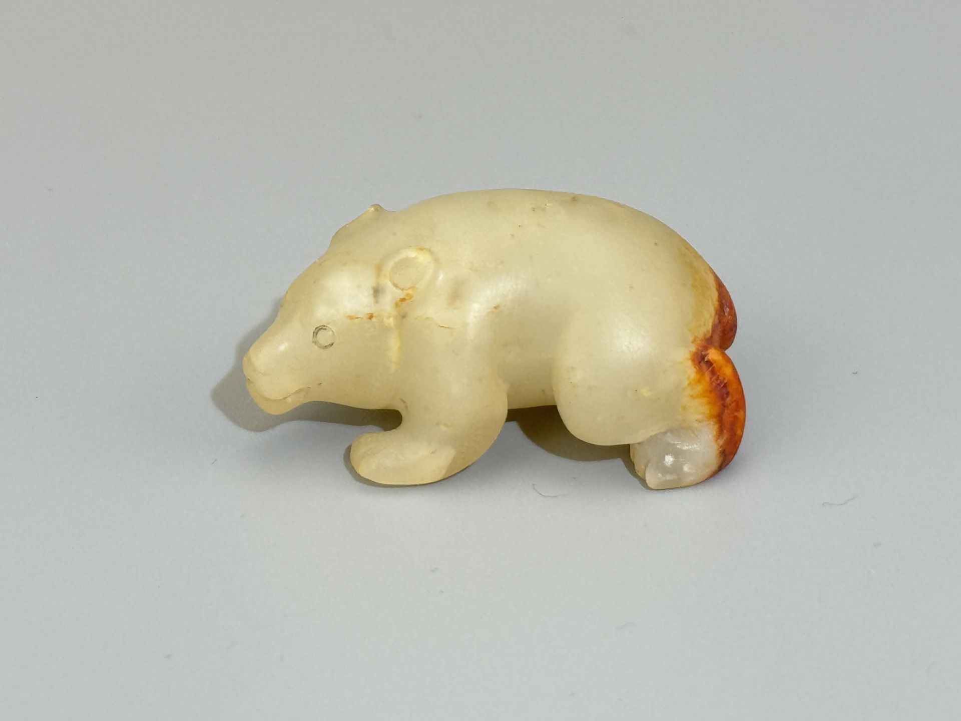 A Chinese jade ornament, 13TH/16TH Century Pr.Collection of NARA private gallary.