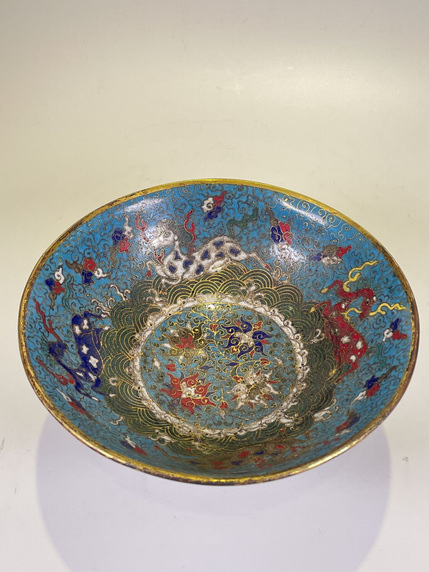 FINE CHINESE CLOISONNE, 17TH/18TH Century Pr.  Collection of NARA private gallary.  - Image 3 of 11