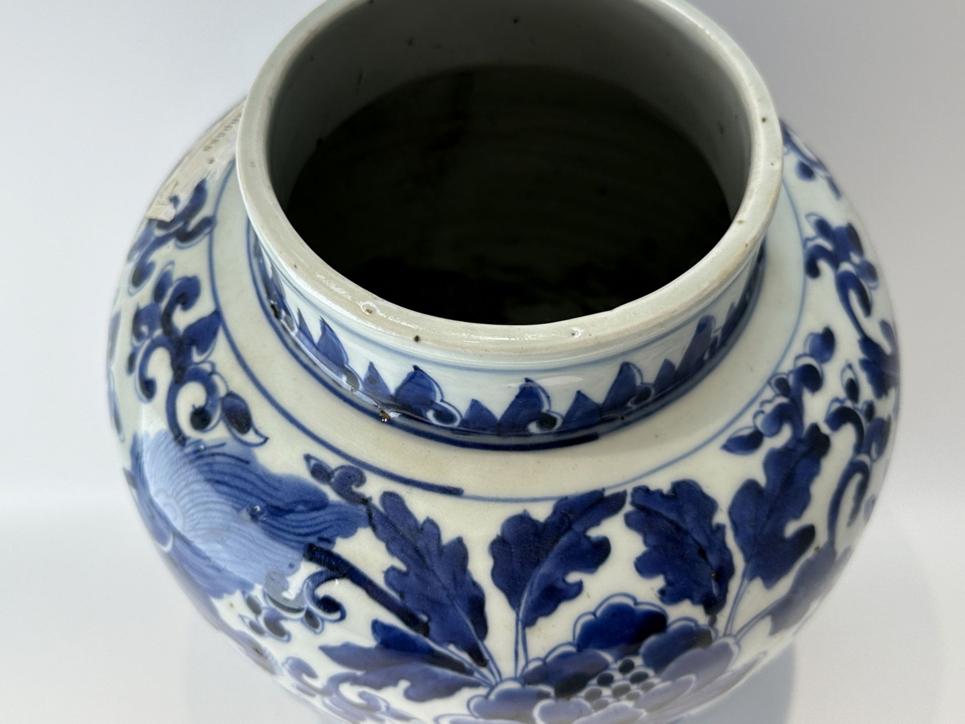 A Chinese Blue&White vase, 17TH/18TH Century Pr.  - Bild 6 aus 15