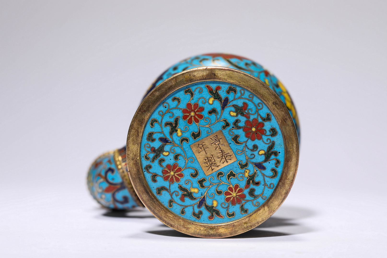 FINE CHINESE CLOISONNE, 17TH/18TH Century Pr.  Collection of NARA private gallary.  - Image 6 of 6