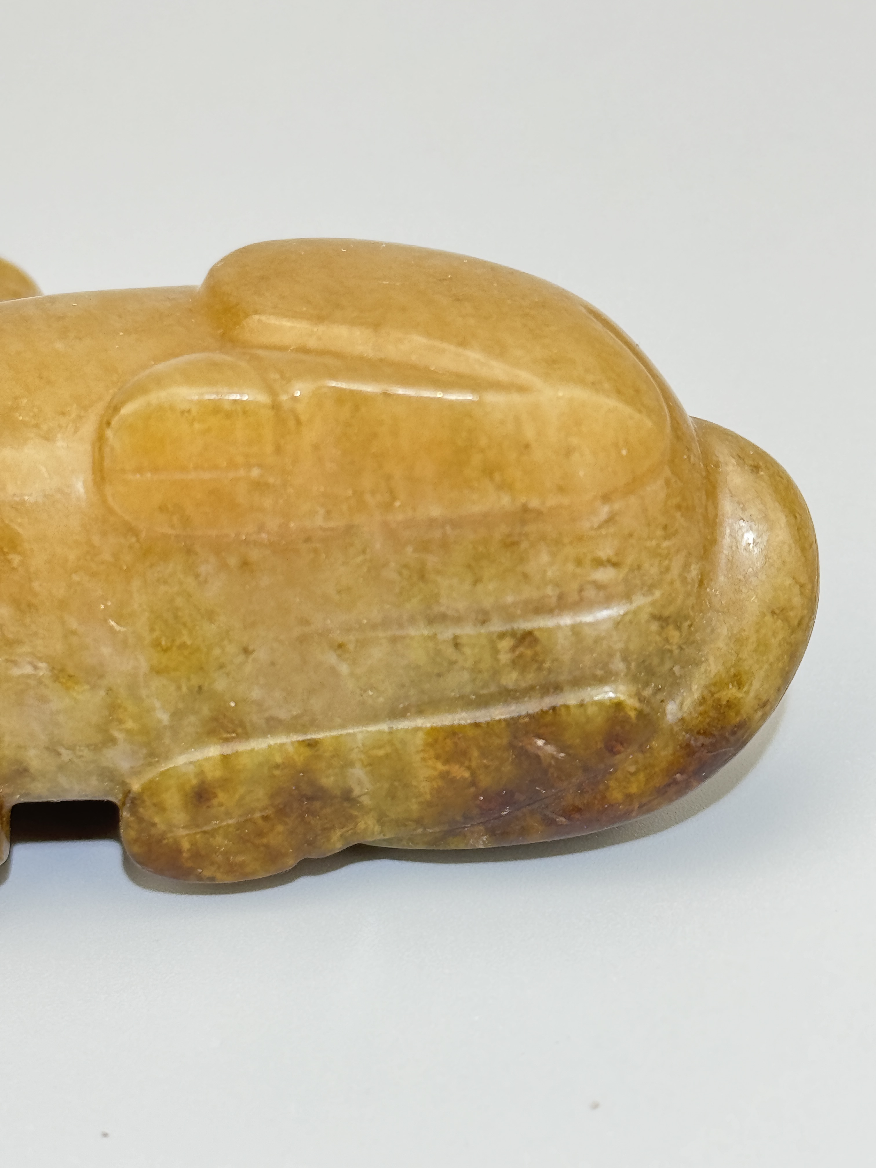 A Chinese jade ornament, 13TH/16TH Century Pr.Collection of NARA private gallary.  - Image 8 of 11