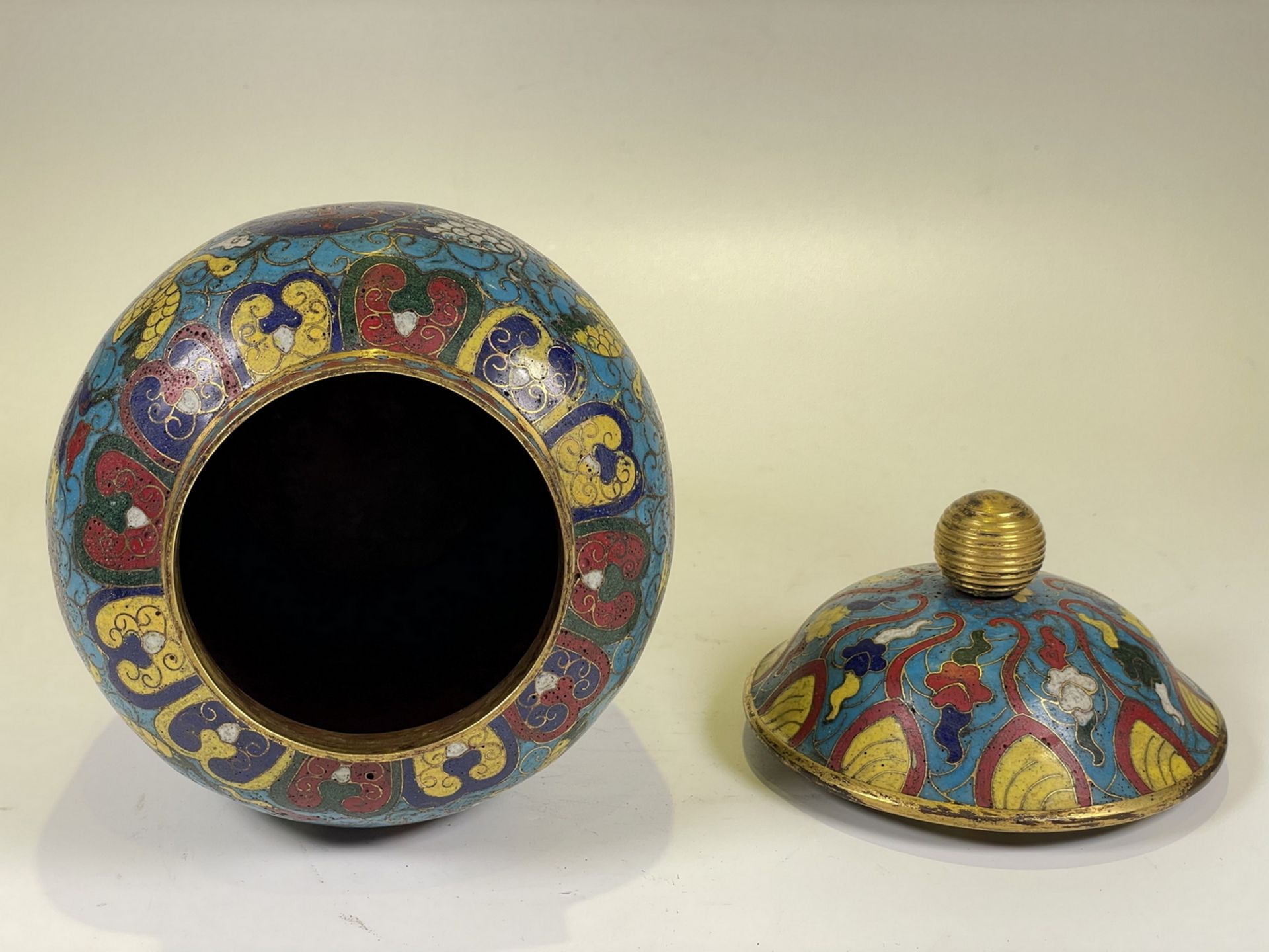 FINE CHINESE CLOISONNE, 17TH/21TH Century Pr.  Collection of NARA private gallary. - Bild 9 aus 10