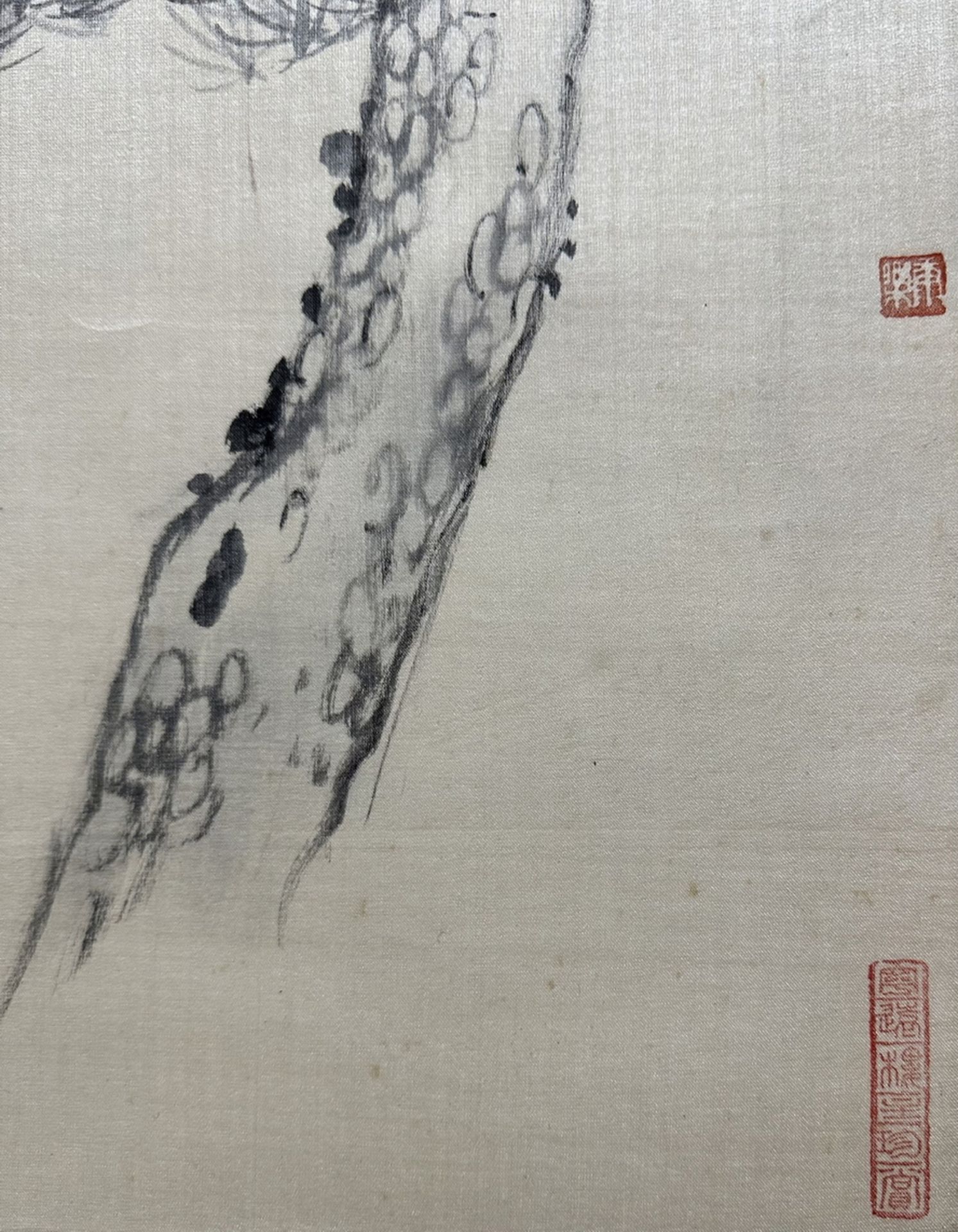 A Chinese hand painting, 19TH/20TH Century Pr. - Bild 9 aus 15