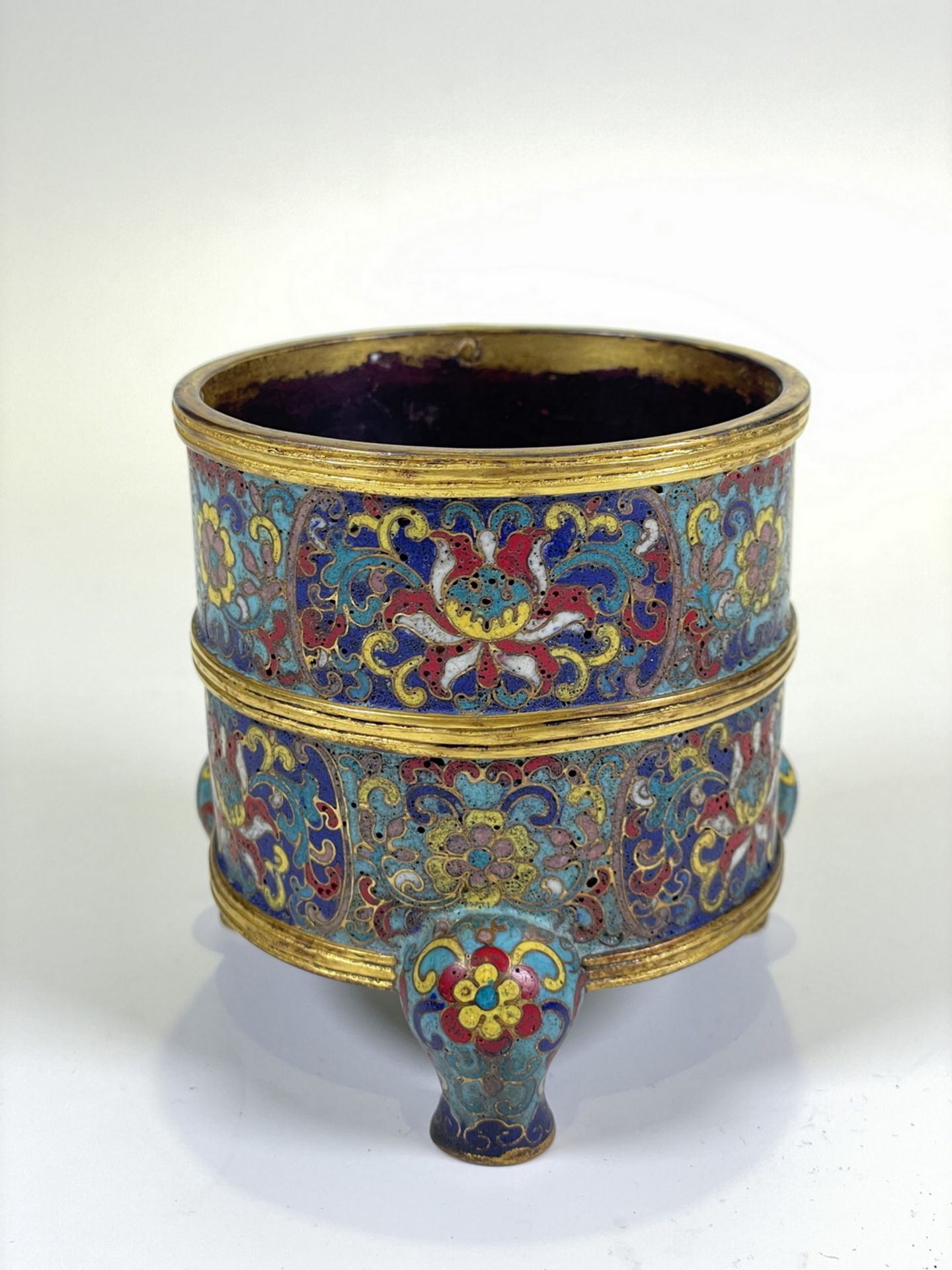 FINE CHINESE CLOISONNE, 17TH/18TH Century Pr.  Collection of NARA private gallary.  - Bild 2 aus 9