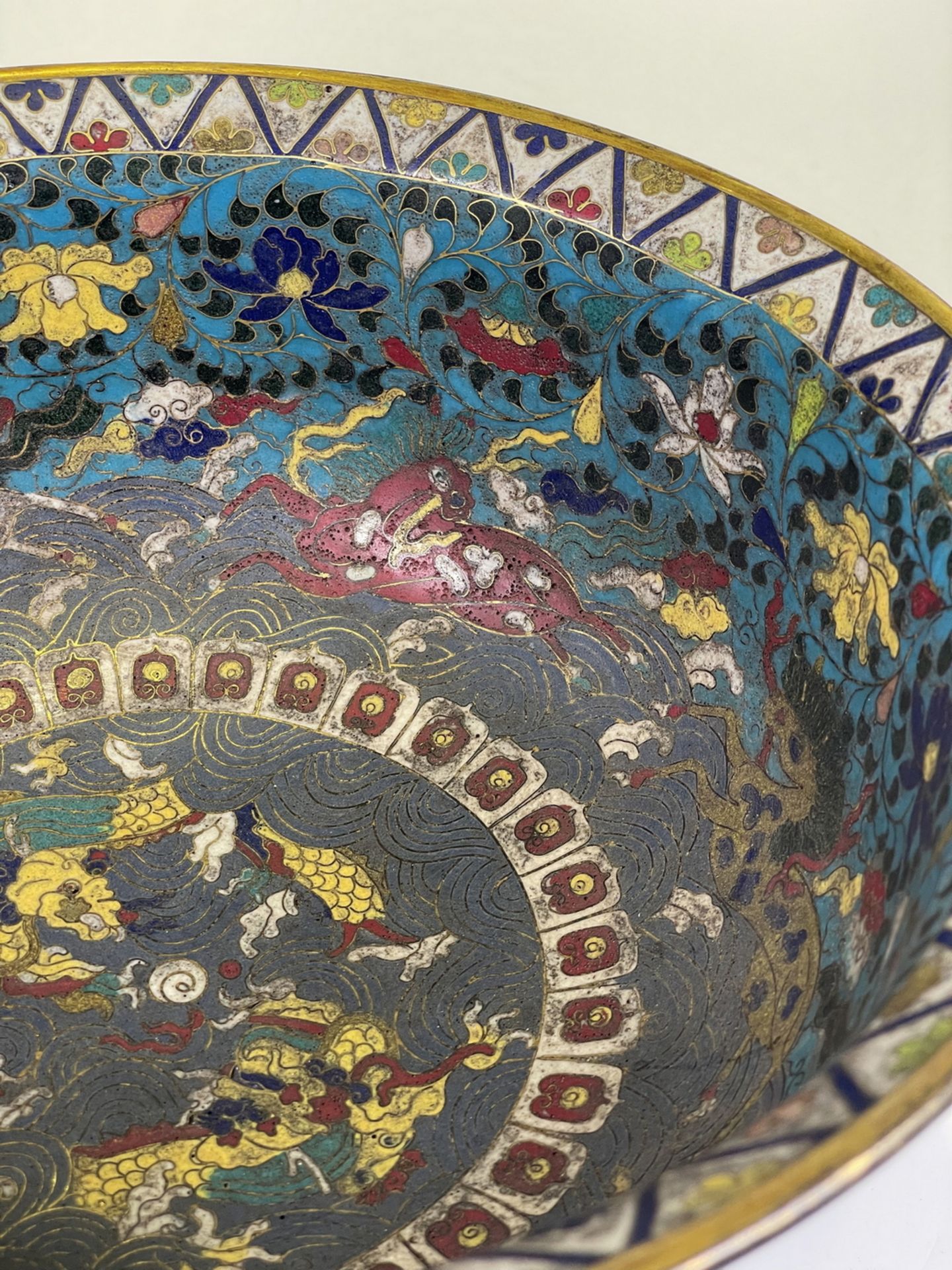 FINE CHINESE CLOISONNE, 17TH/20TH Century Pr.  Collection of NARA private gallary. - Image 7 of 12