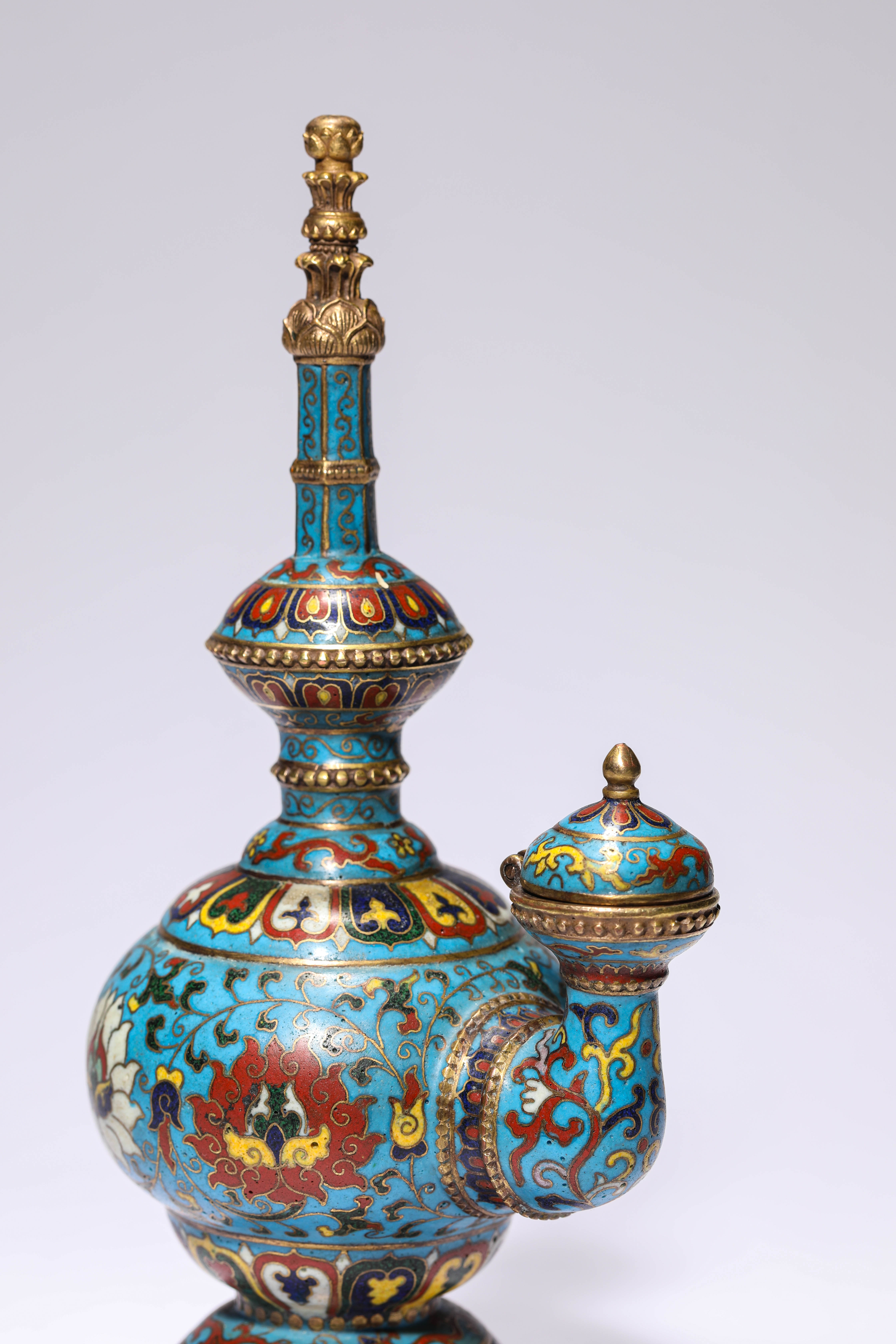 FINE CHINESE CLOISONNE, 17TH/18TH Century Pr.  Collection of NARA private gallary.  - Image 4 of 6