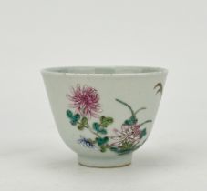 A Chinese Famille Rose cup, 19TH/20TH Century Pr.