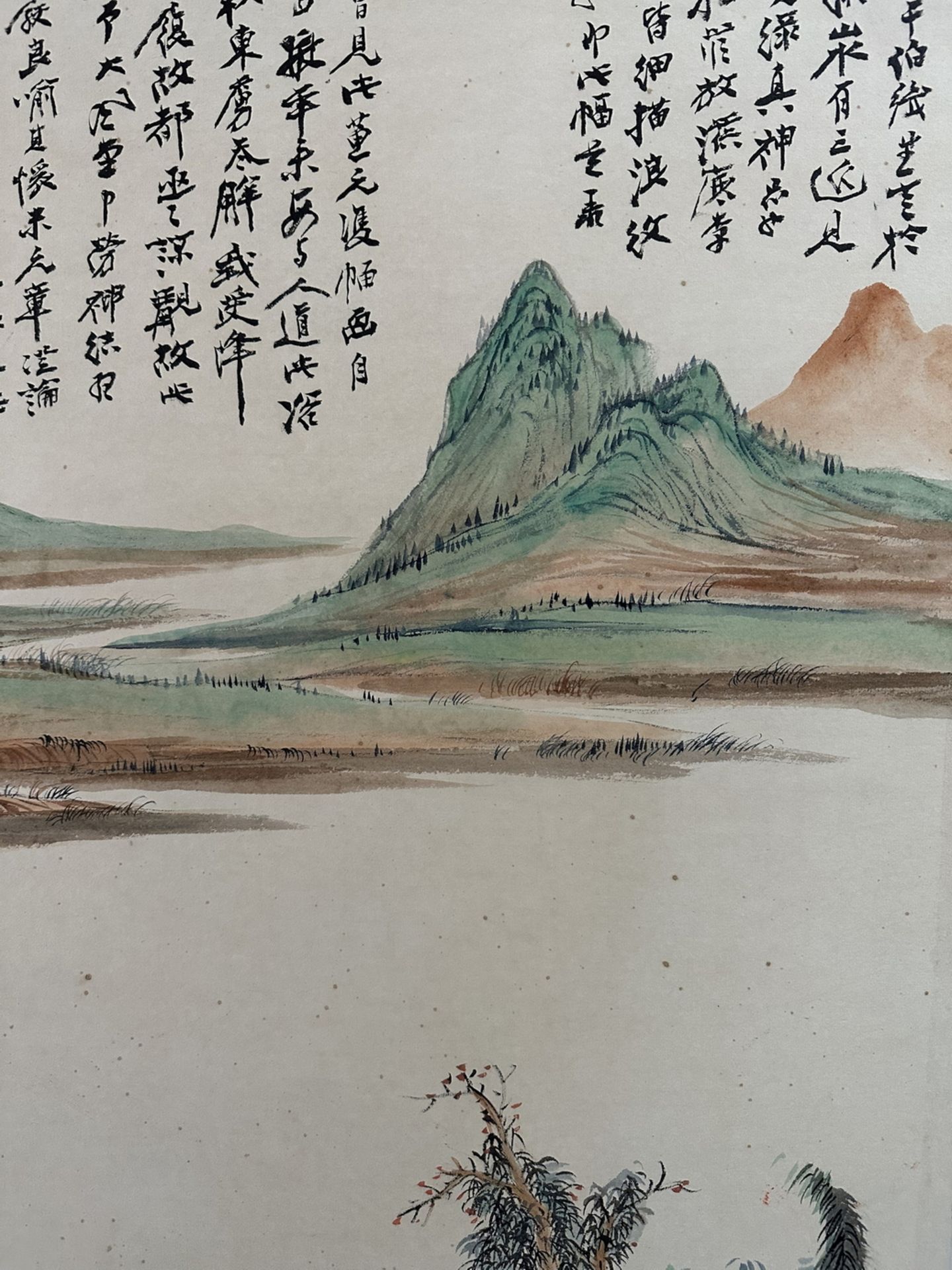 Two Chinese hand paintings, 19TH/20TH Century Pr. - Bild 6 aus 19