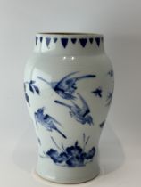 A Chinese Blue&White vase, 17TH/18TH Century Pr.