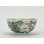 A Chinese Famille Rose bowl, 18TH/19TH Century Pr. 