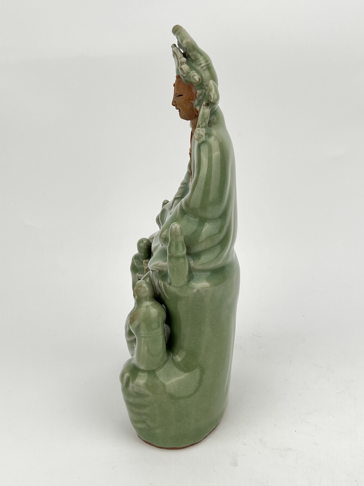 A Chinese porcelain figure, 17TH/18TH Century Pr.  - Image 3 of 8