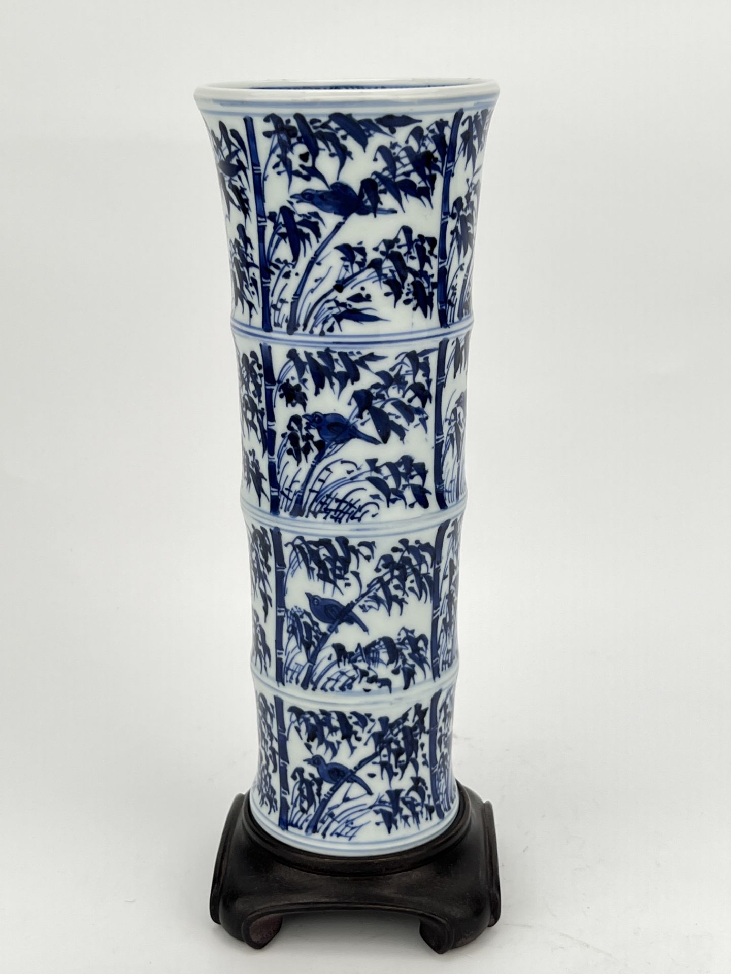 A Chinese Blue&White brushpot, 16TH/17TH Century Pr.  - Image 2 of 10