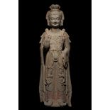 A Chinese stone sculpture, 14TH Century earlier Pr. Collection of NARA private gallary.