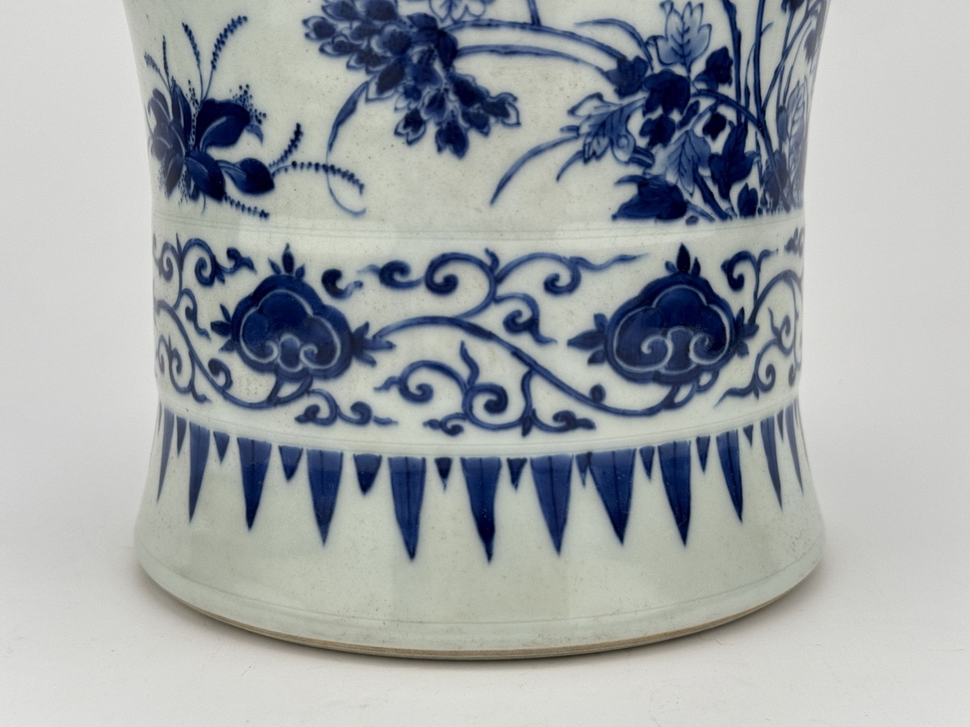 A Chinese Blue&White brush pot, 16TH/17TH Century Pr.  - Image 4 of 11