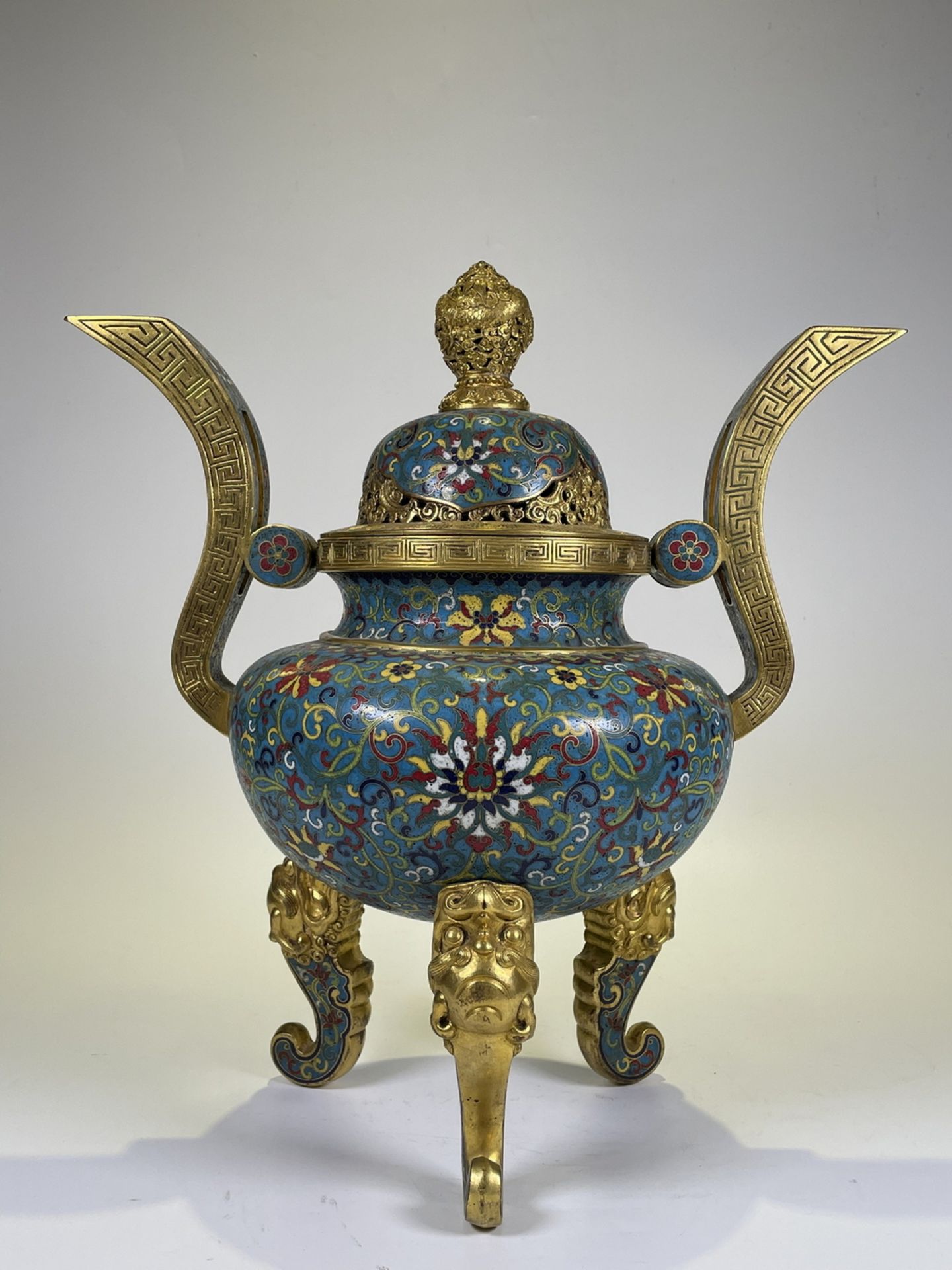 FINE CHINESE CLOISONNE, 17TH/21TH Century Pr.  Collection of NARA private gallary. - Bild 11 aus 11