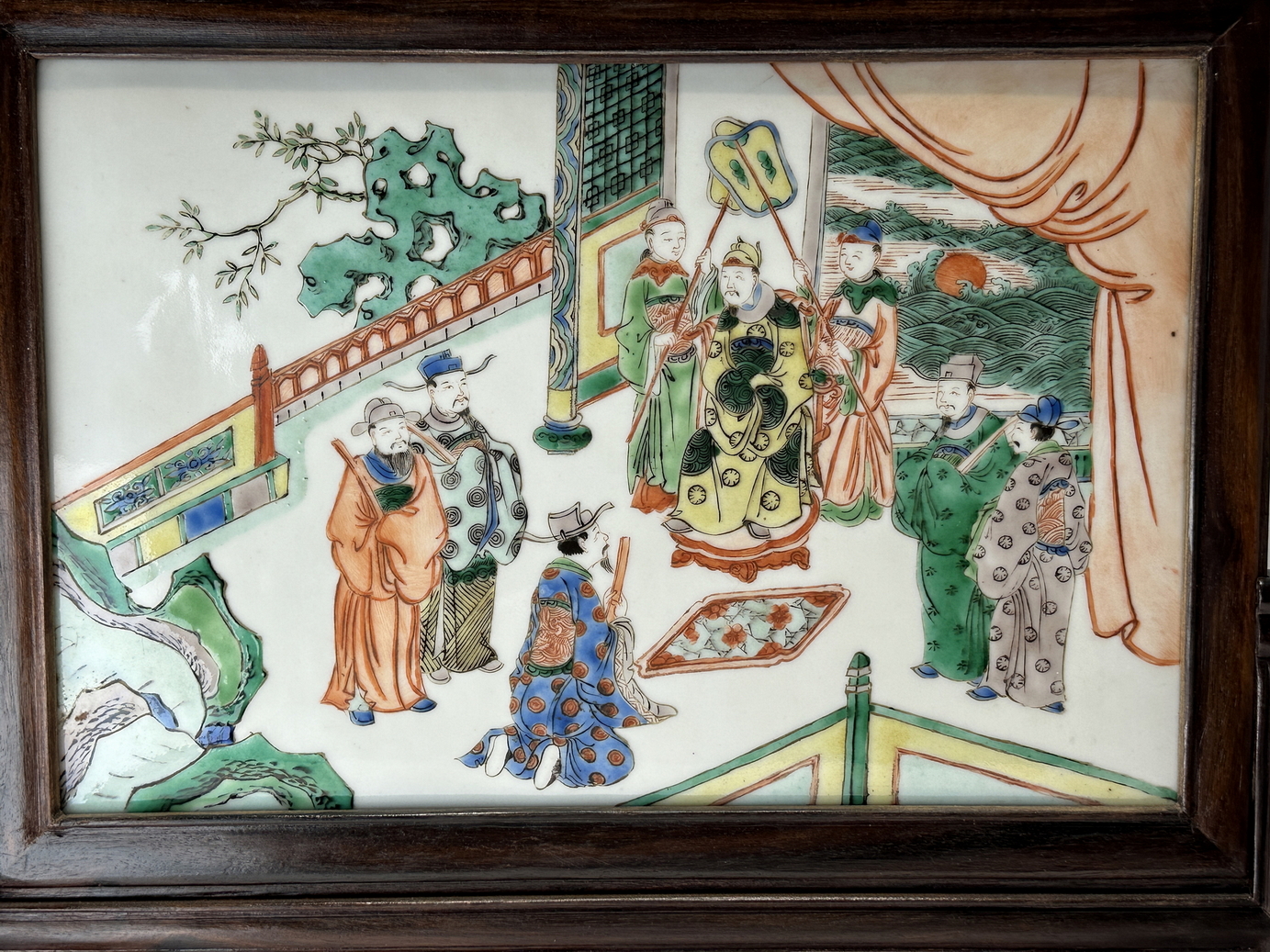 A Chinese porcelain plaque, 19TH/20TH Century Pr.  - Image 2 of 10
