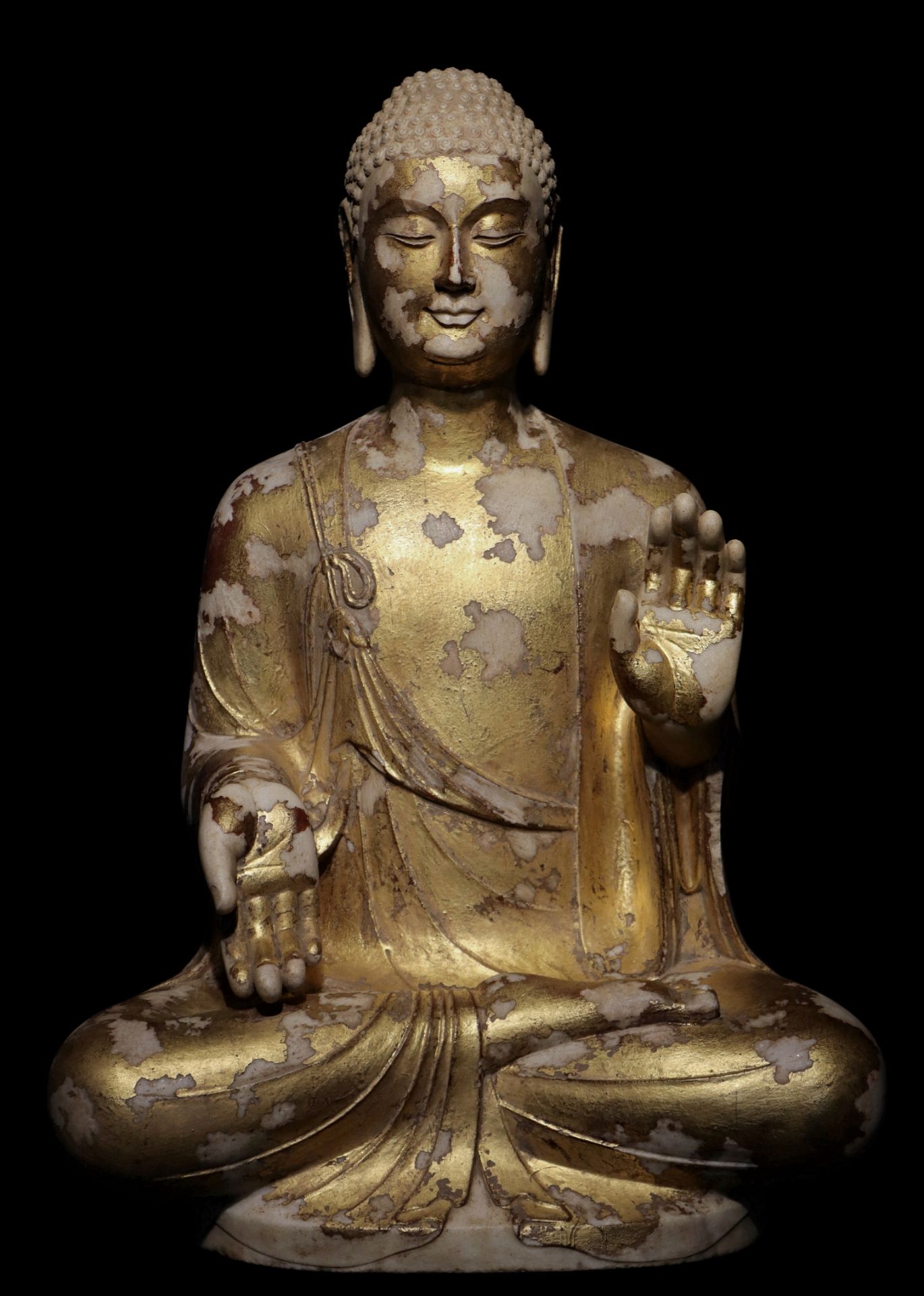 A Chinese stone sculpture, 14TH Century earlier Pr. Collection of NARA private gallary.