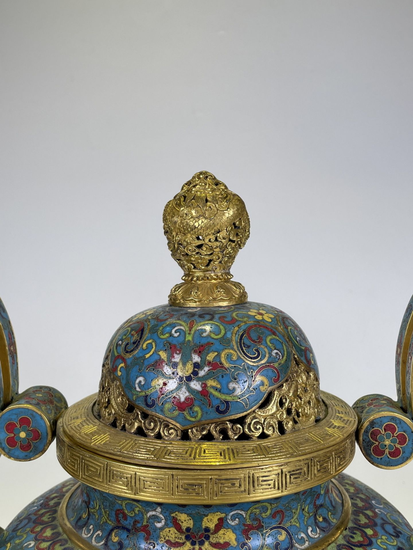 FINE CHINESE CLOISONNE, 17TH/21TH Century Pr.  Collection of NARA private gallary. - Bild 2 aus 11