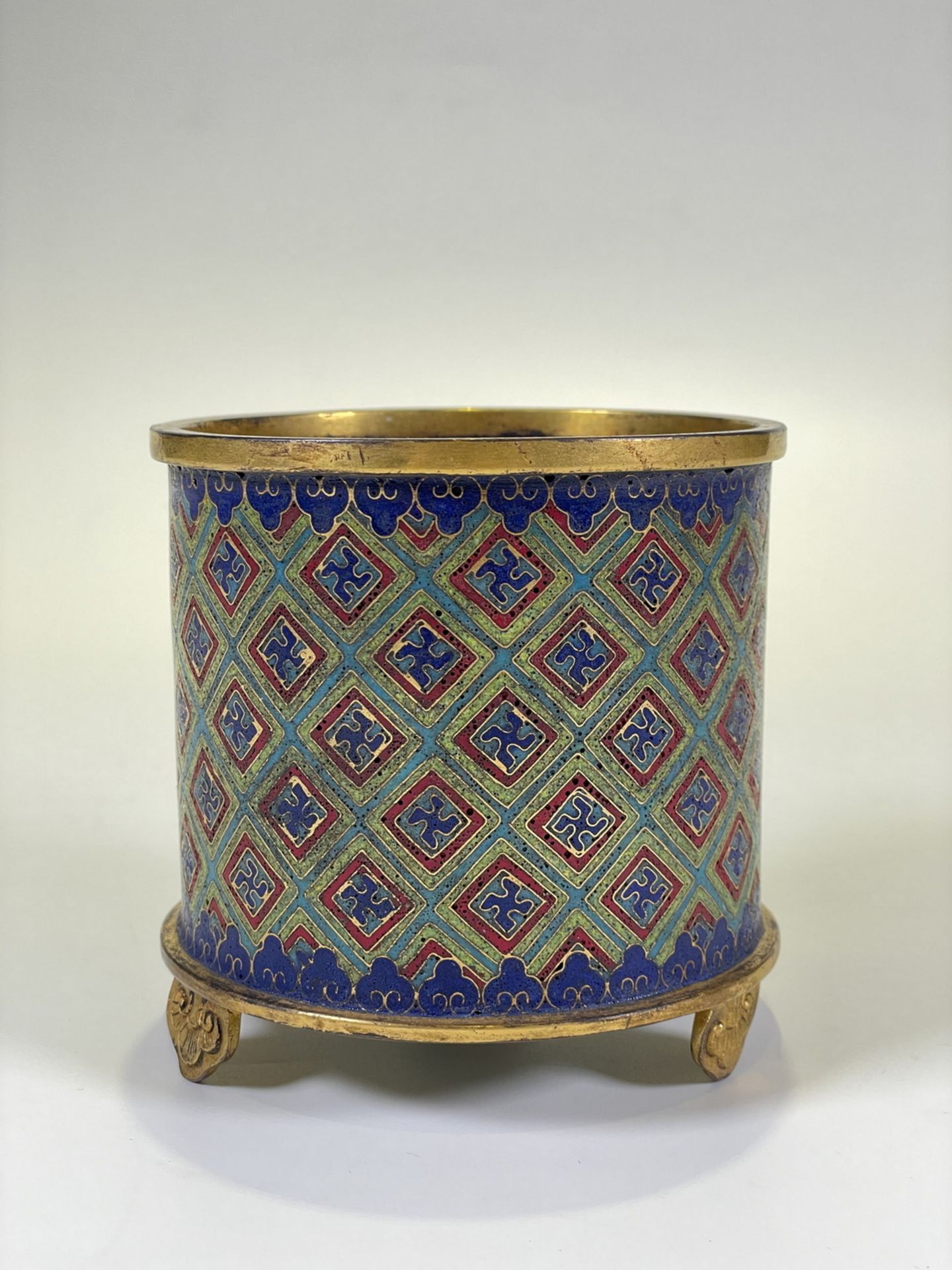 FINE CHINESE CLOISONNE, 18TH/19TH Century Pr. Collection of NARA private gallary. 