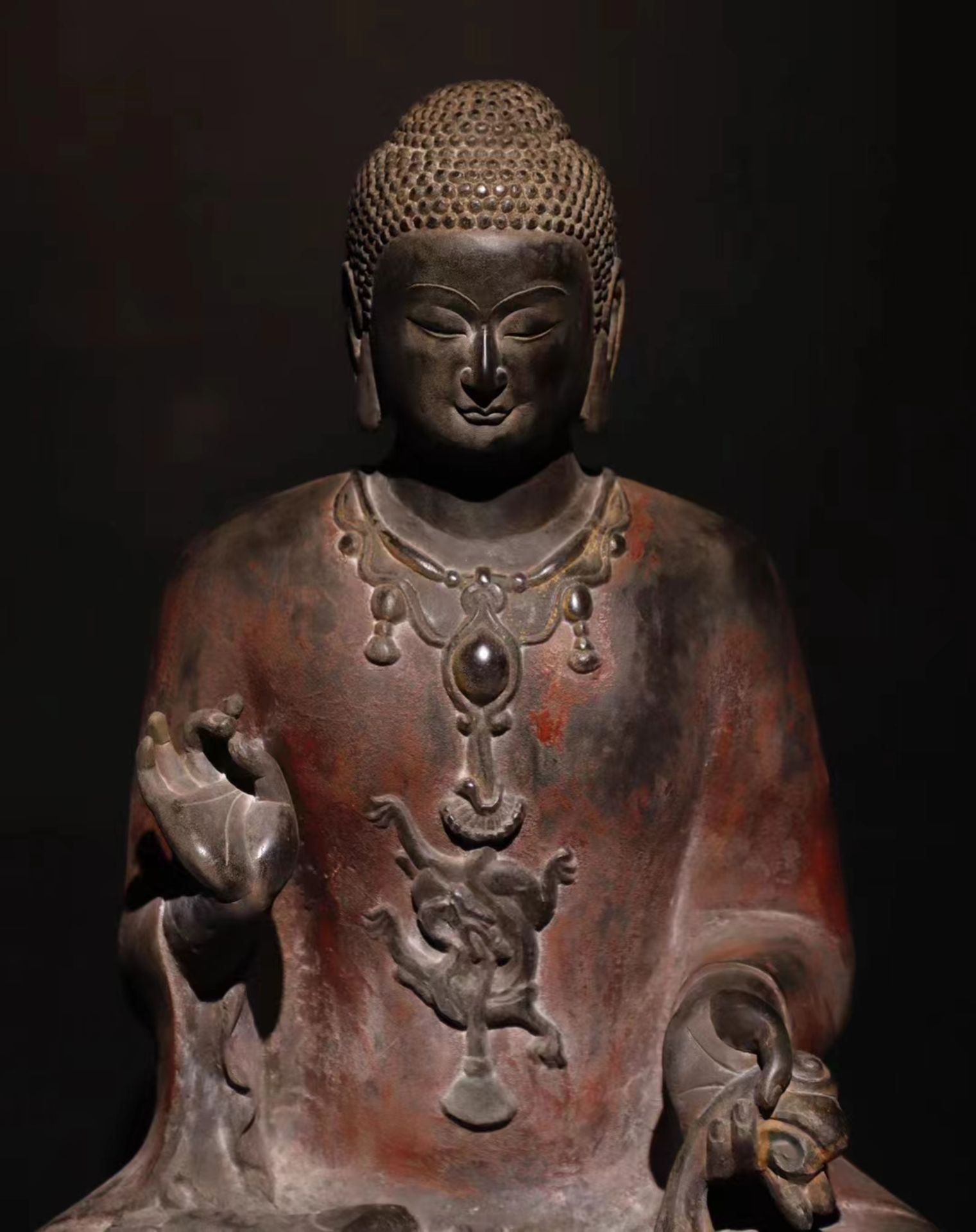 A Chinese stone sculpture, 14TH Century earlier Pr. Collection of NARA private gallary. - Bild 4 aus 9