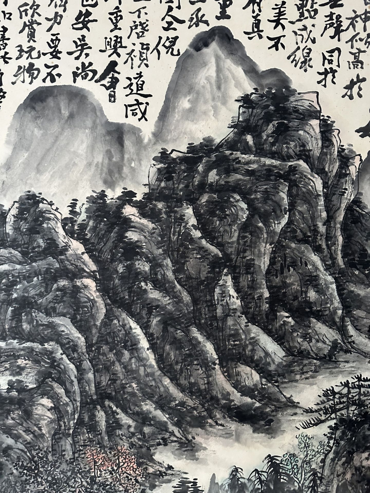 A Chinese hand painting, 19TH/20TH Century Pr. - Bild 5 aus 11
