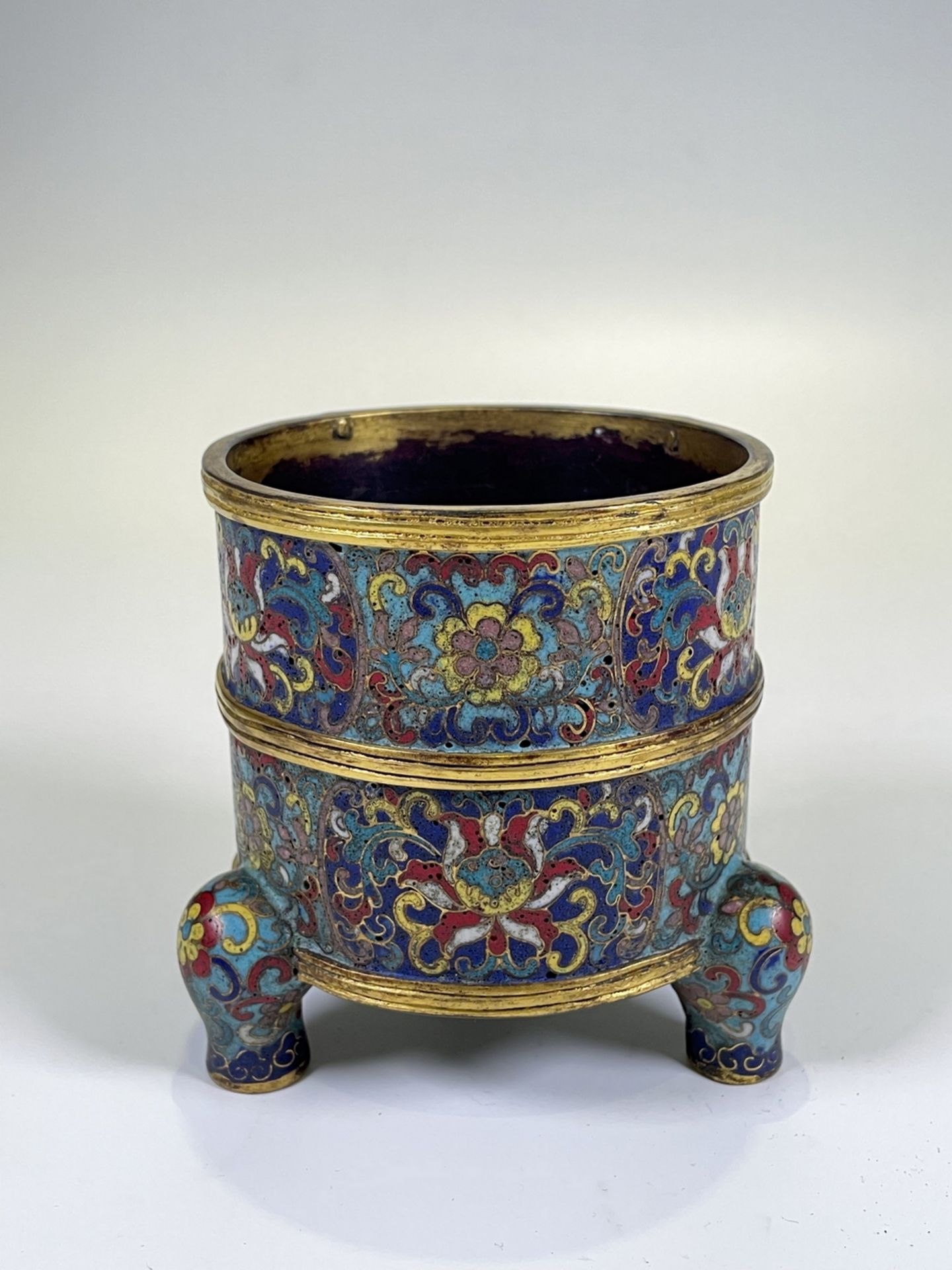 FINE CHINESE CLOISONNE, 17TH/18TH Century Pr.  Collection of NARA private gallary.  - Bild 4 aus 9