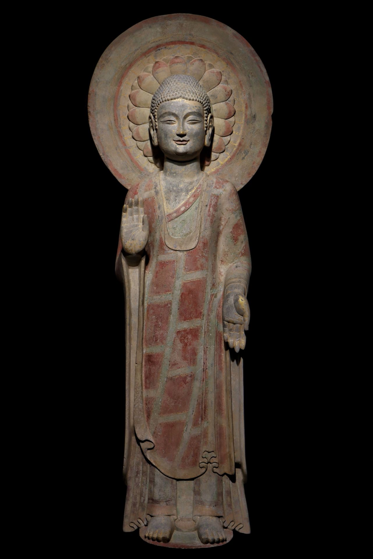 A Chinese stone sculpture, 14TH Century earlier Pr. Collection of NARA private gallary.