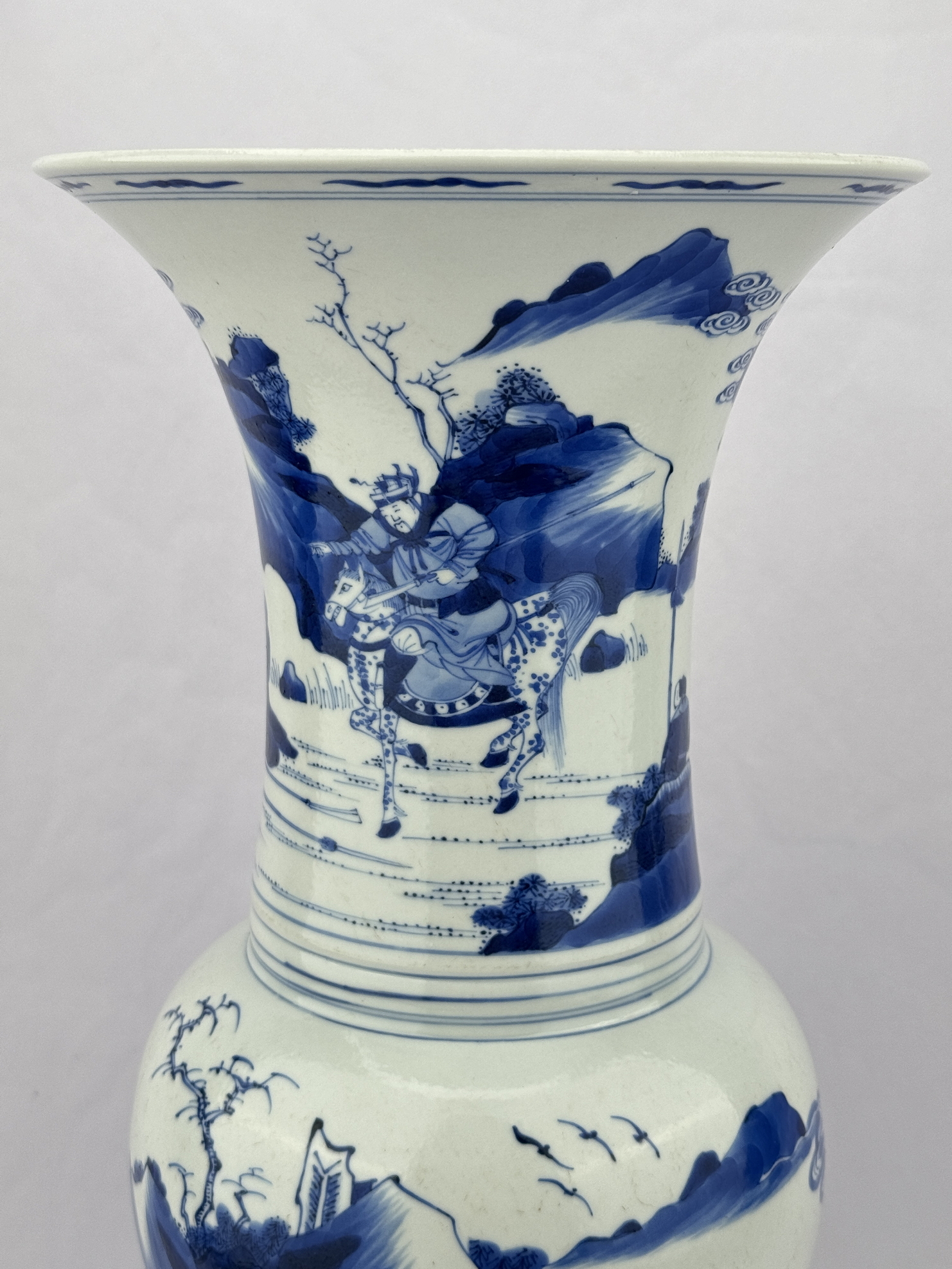 A Chinese Blue&White vase, 17TH/18TH Century Pr. - Image 4 of 11