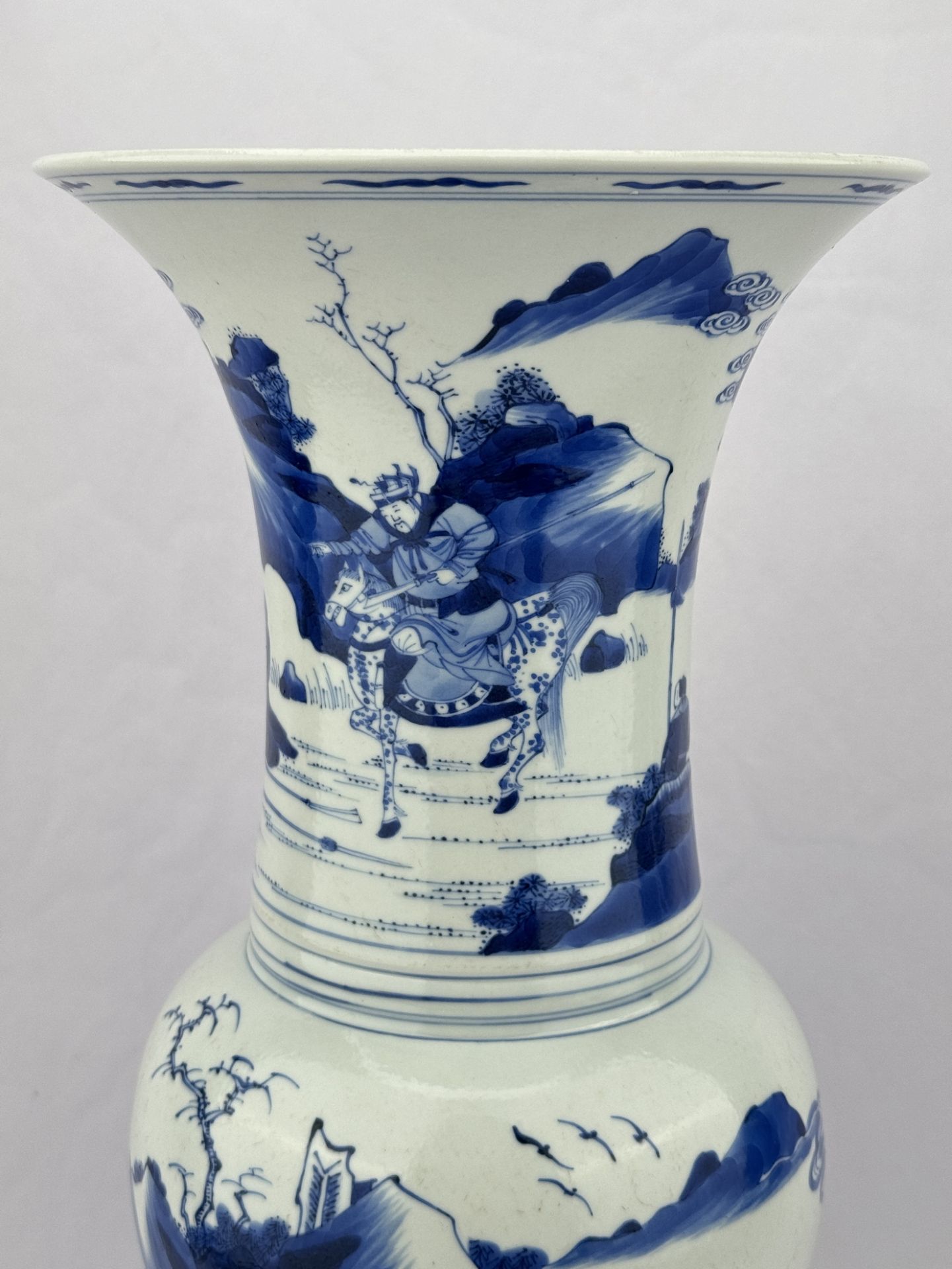 A Chinese Blue&White vase, 17TH/18TH Century Pr. - Bild 4 aus 11