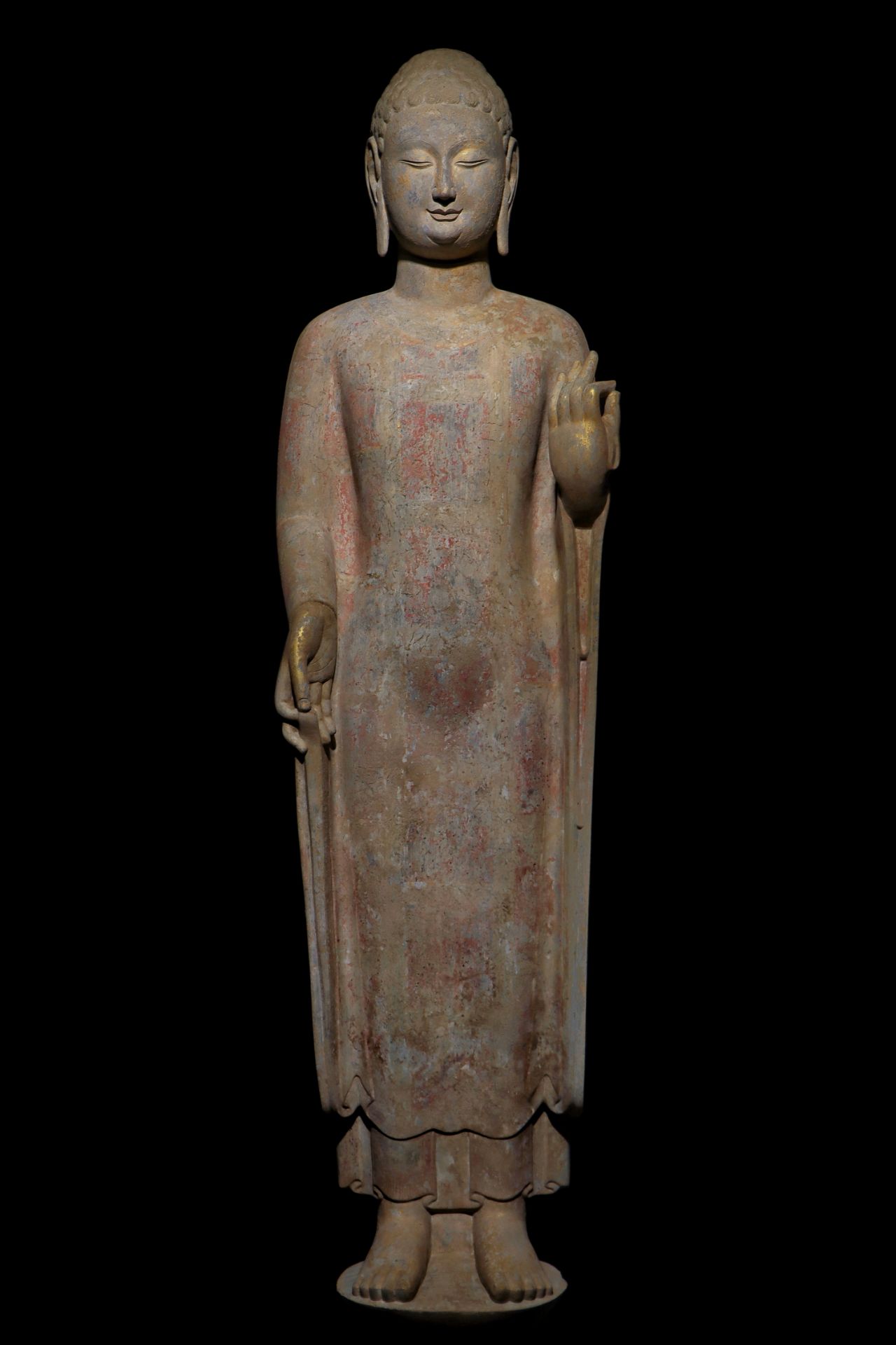 A Chinese stone sculpture, 14TH Century earlier Pr. Collection of NARA private gallary.