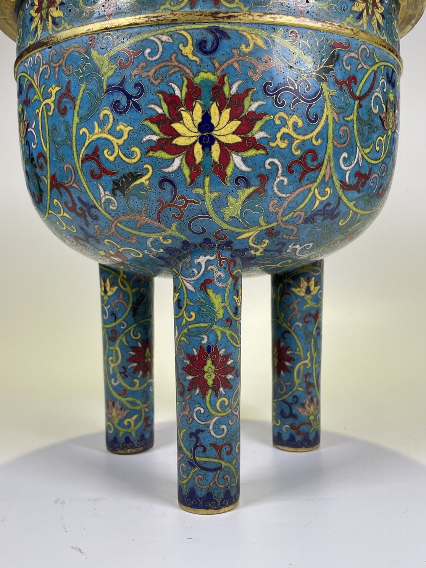 FINE CHINESE CLOISONNE, 17TH/19TH Century Pr.  Collection of NARA private gallary. - Bild 5 aus 12