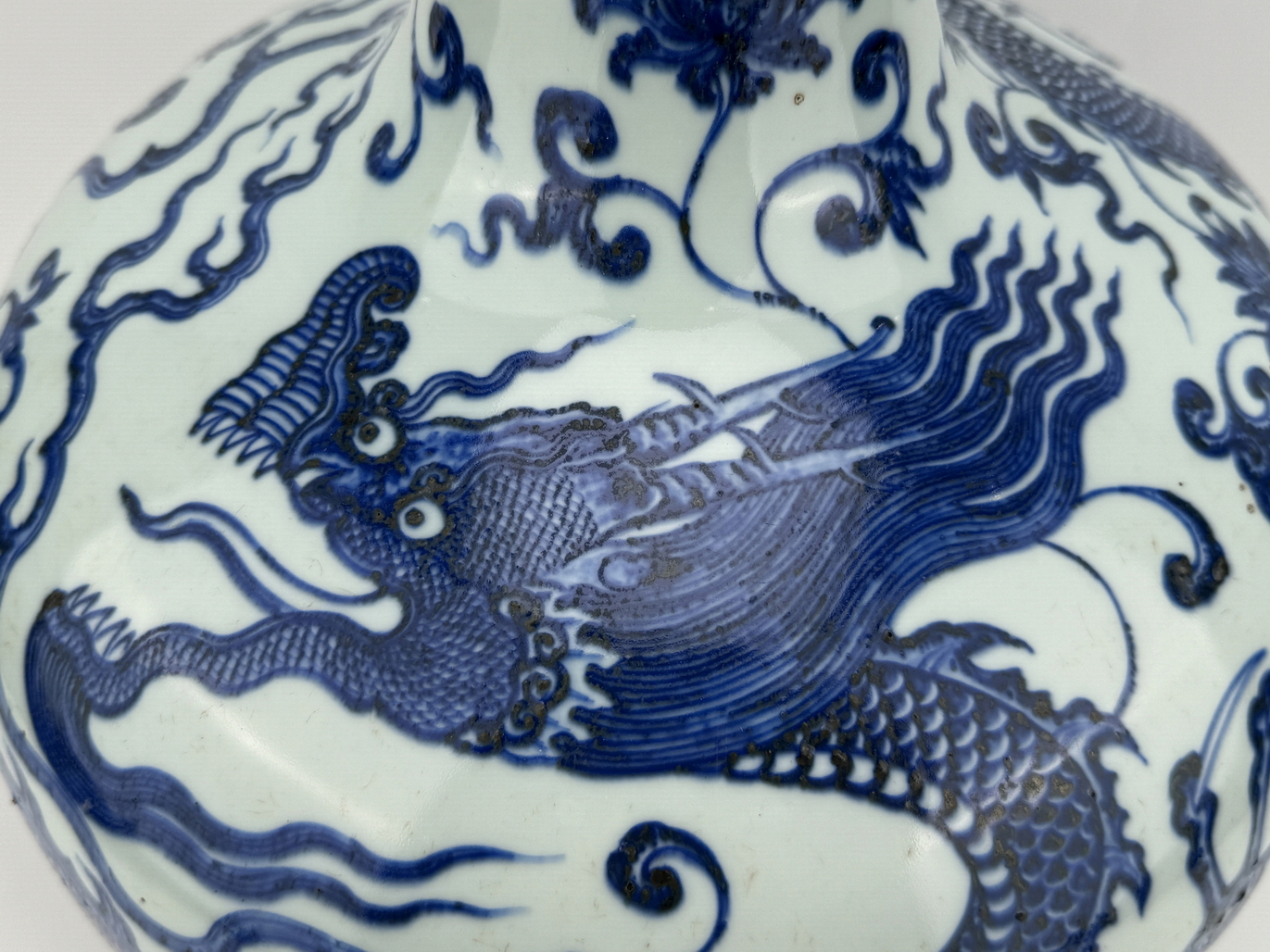 A Chinese Blue&White ball vase, 17TH/18TH Century Pr.  - Image 4 of 15