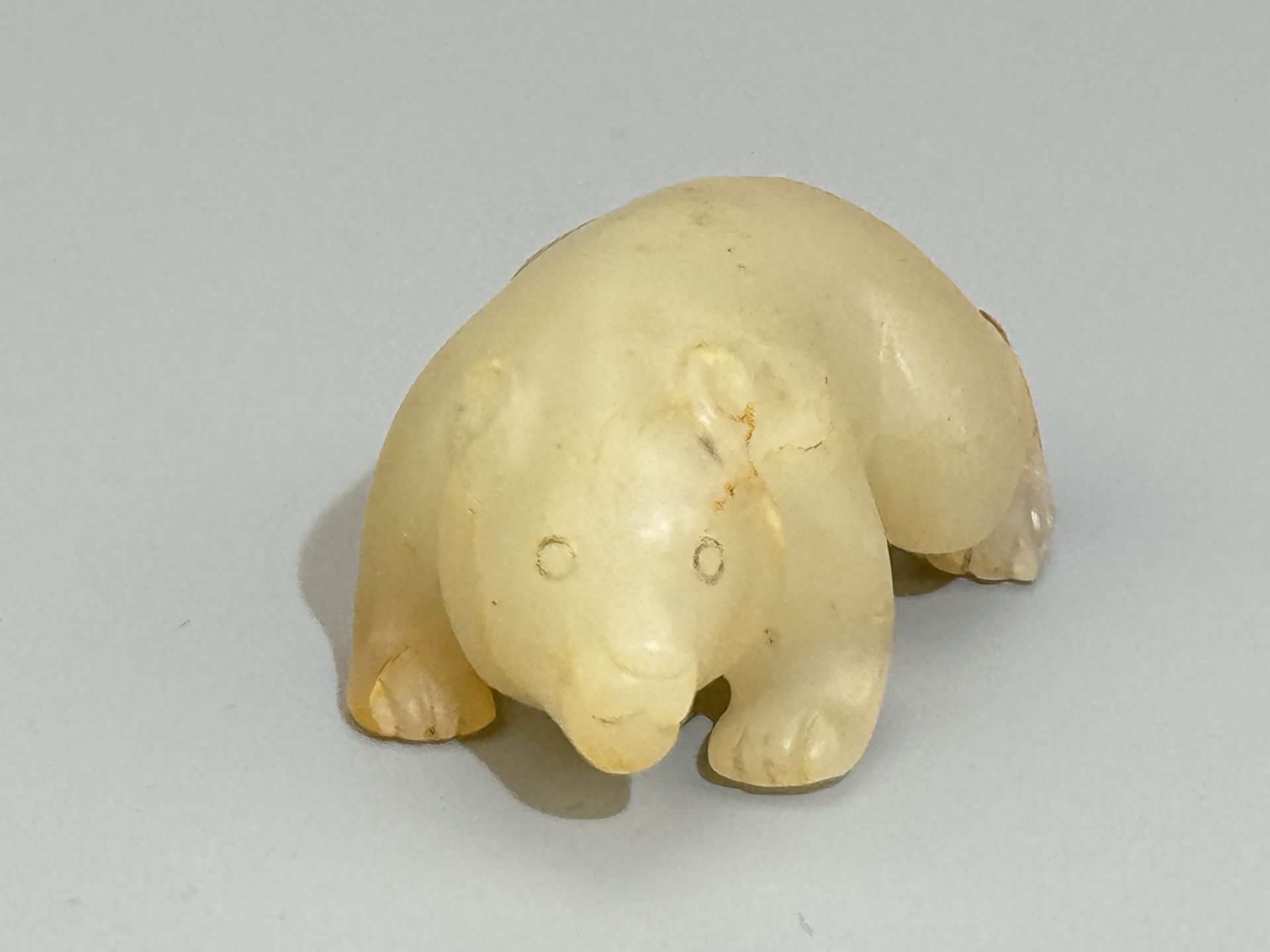 A Chinese jade ornament, 13TH/16TH Century Pr.Collection of NARA private gallary. - Image 3 of 5