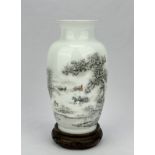 A Chinese Famille Rose vase, 19TH/20TH Century Pr. 