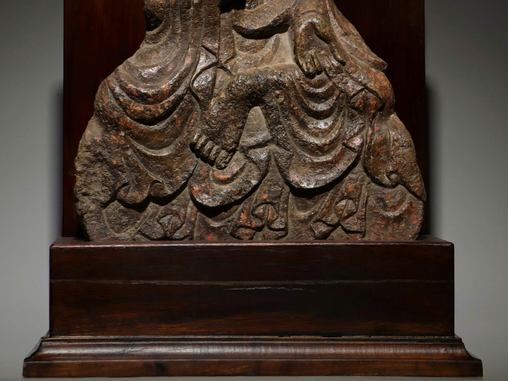 A Chinese stone sculpture, 14TH Century earlier Pr. Collection of NARA private gallary. - Bild 6 aus 9