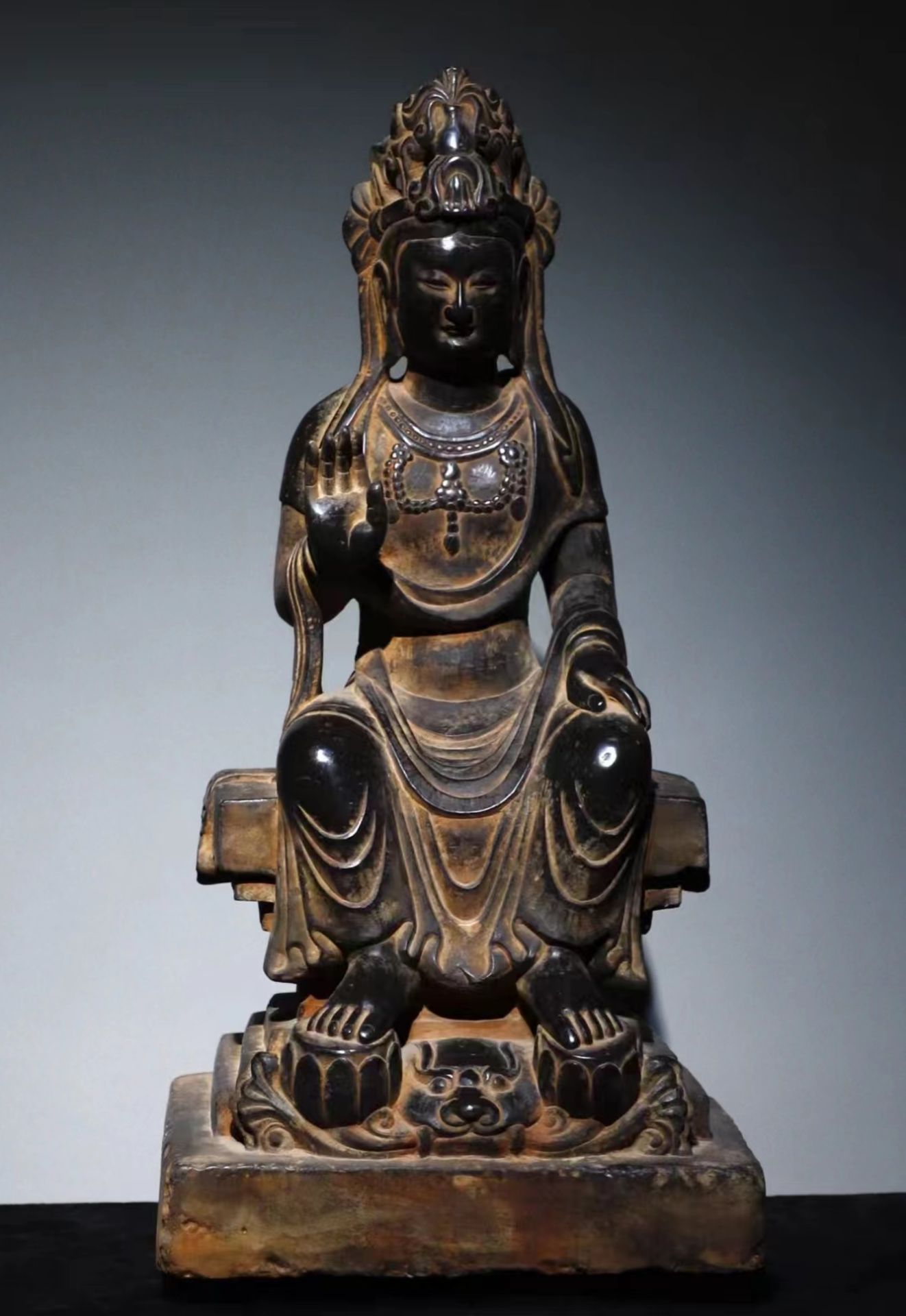 A Chinese stone sculpture, 14TH Century earlier Pr. Collection of NARA private gallary.