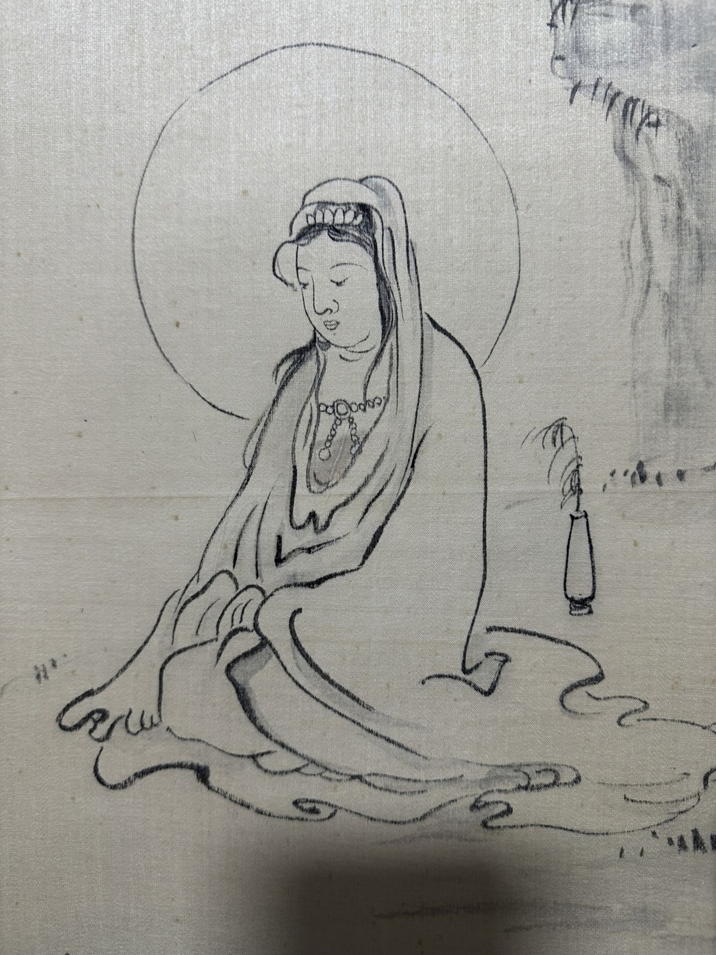 A Chinese hand painting, 19TH/20TH Century Pr. - Bild 11 aus 15