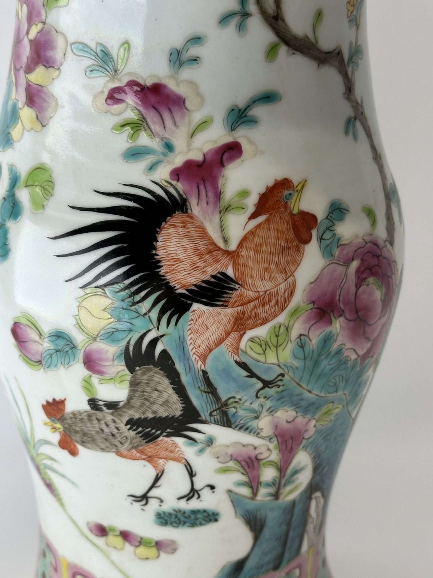 A Chinese Famille Rose vase, 18TH/19TH Century Pr.  - Image 6 of 12