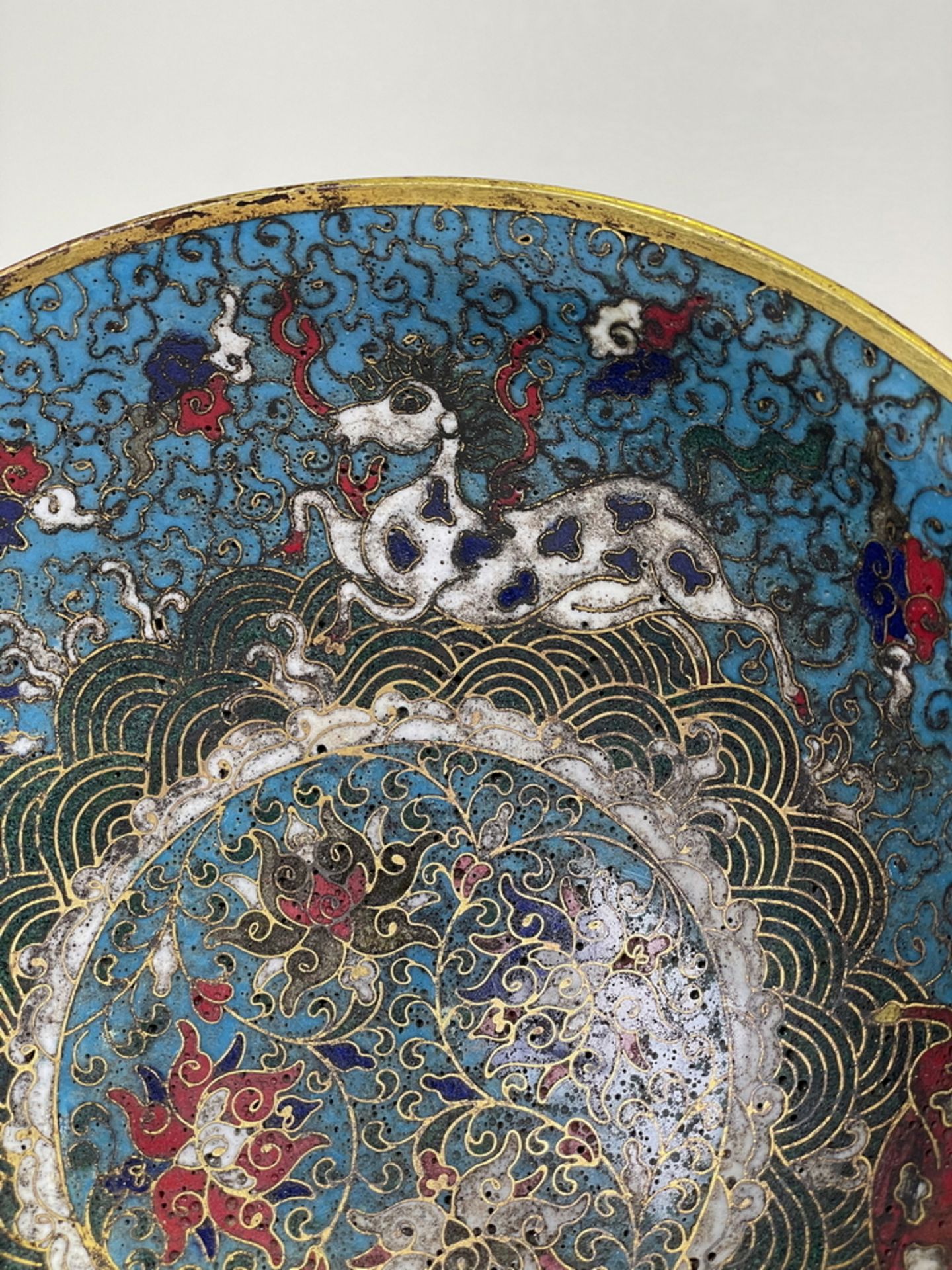 FINE CHINESE CLOISONNE, 17TH/18TH Century Pr.  Collection of NARA private gallary.  - Image 11 of 11