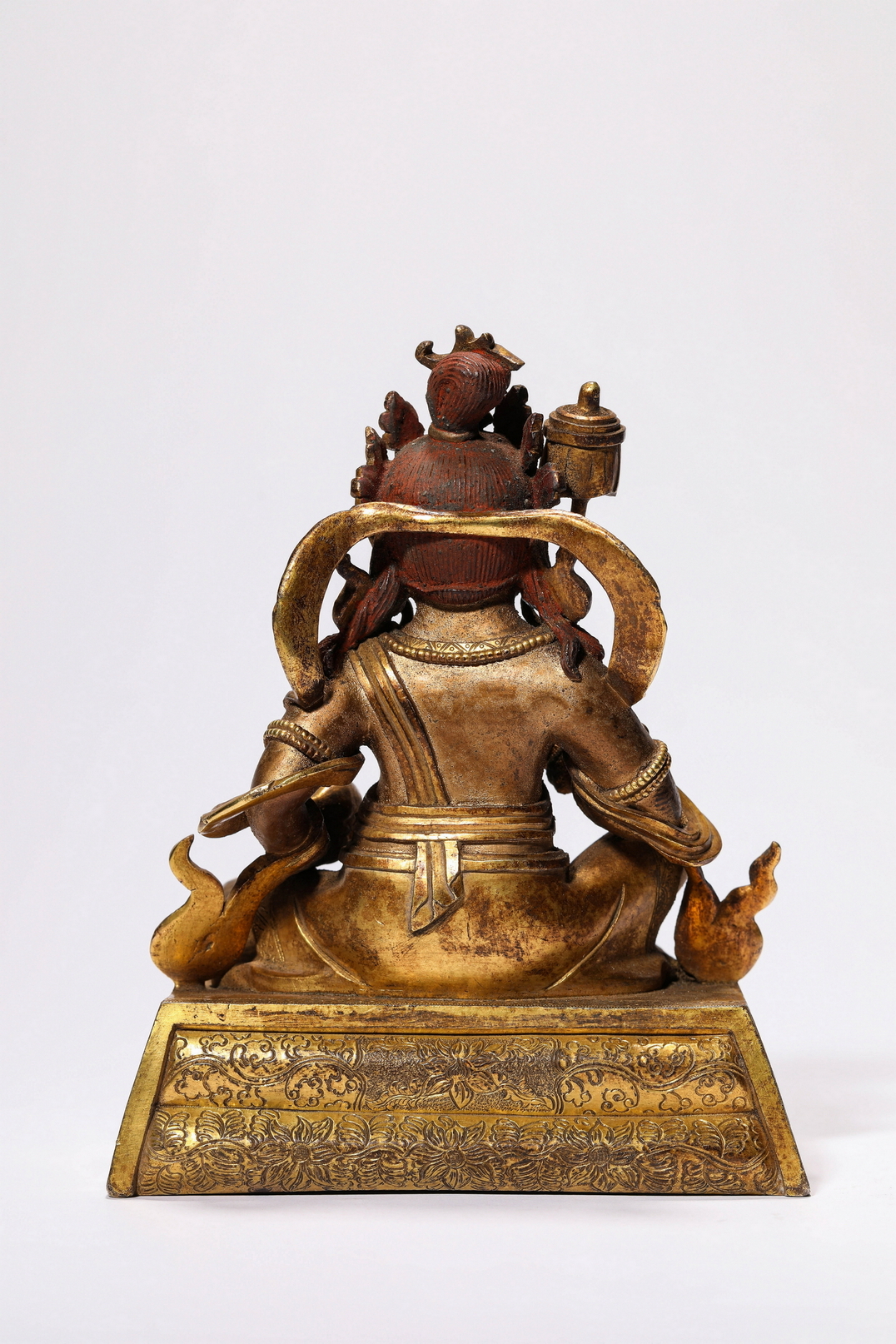 A Chinese bronze figure, 16TH/17TH Century Pr.Collection of NARA private gallary.  - Image 6 of 7