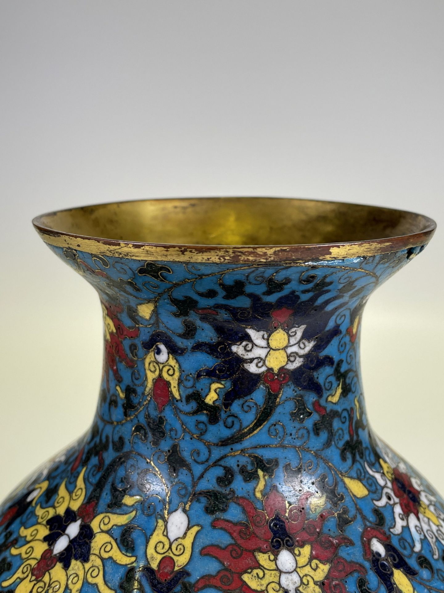 FINE CHINESE CLOISONNE, 17TH/18TH Century Pr.  Collection of NARA private gallary.  - Image 5 of 6