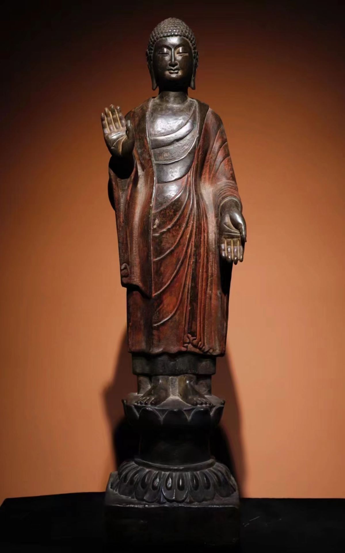 A Chinese stone sculpture, 14TH Century earlier Pr. Collection of NARA private gallary. - Image 10 of 10