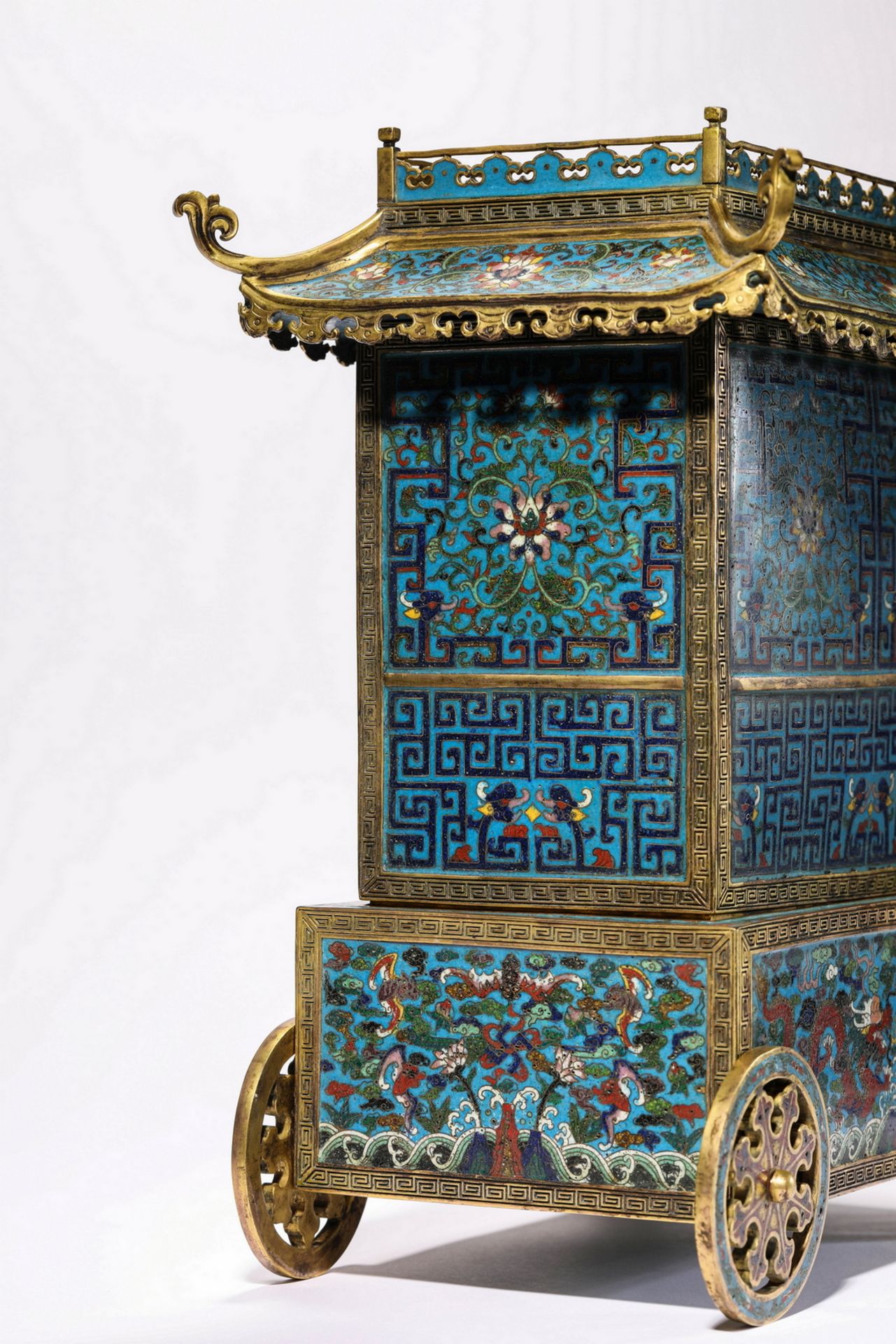 FINE CHINESE CLOISONNE, 17TH/18TH Century Pr.  Collection of NARA private gallary.  - Bild 5 aus 7