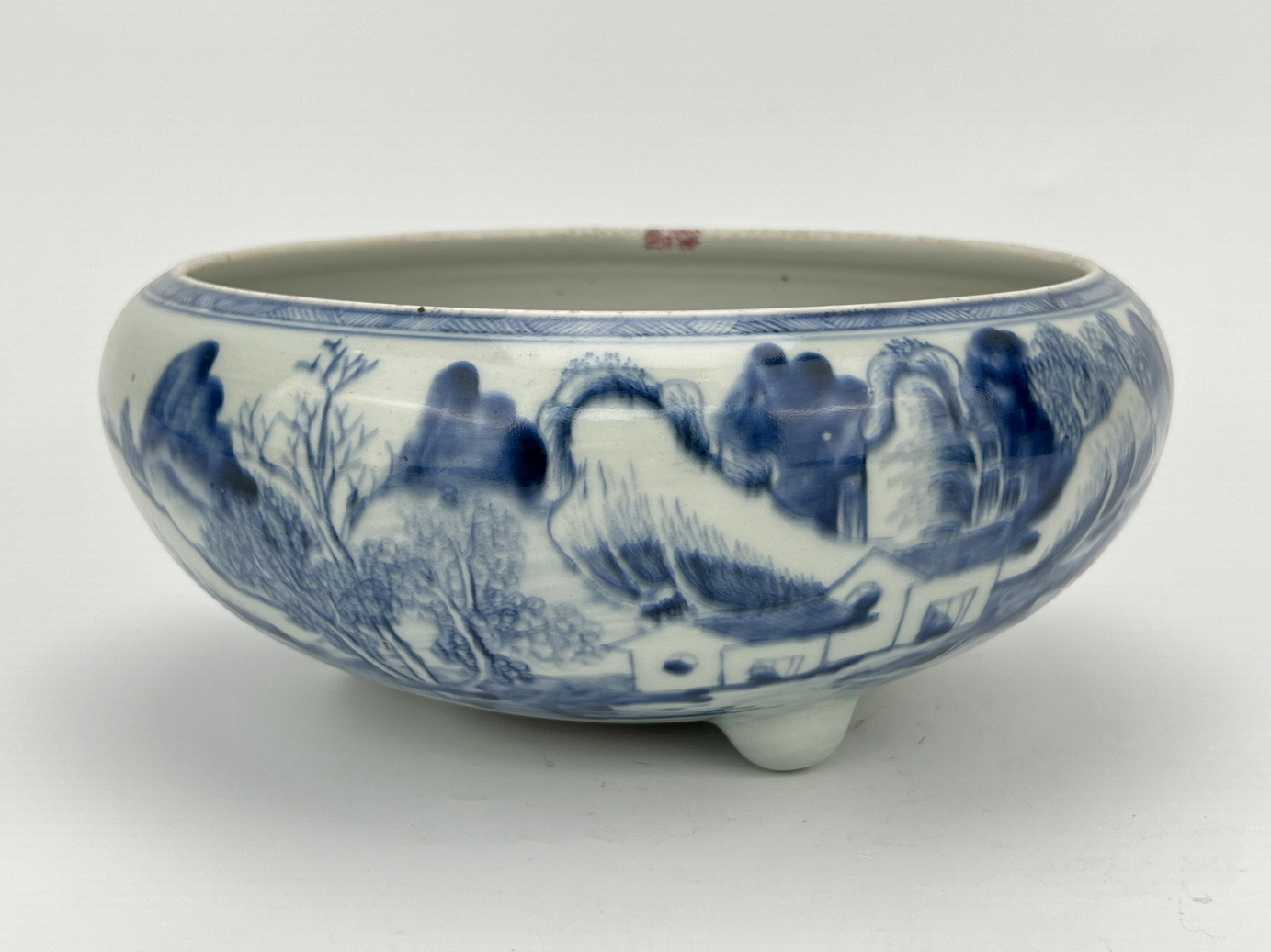 A Chinese Blue&White censor, 17TH/18TH Century Pr. 