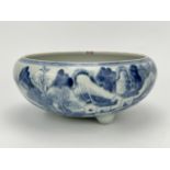 A Chinese Blue&White censor, 17TH/18TH Century Pr. 