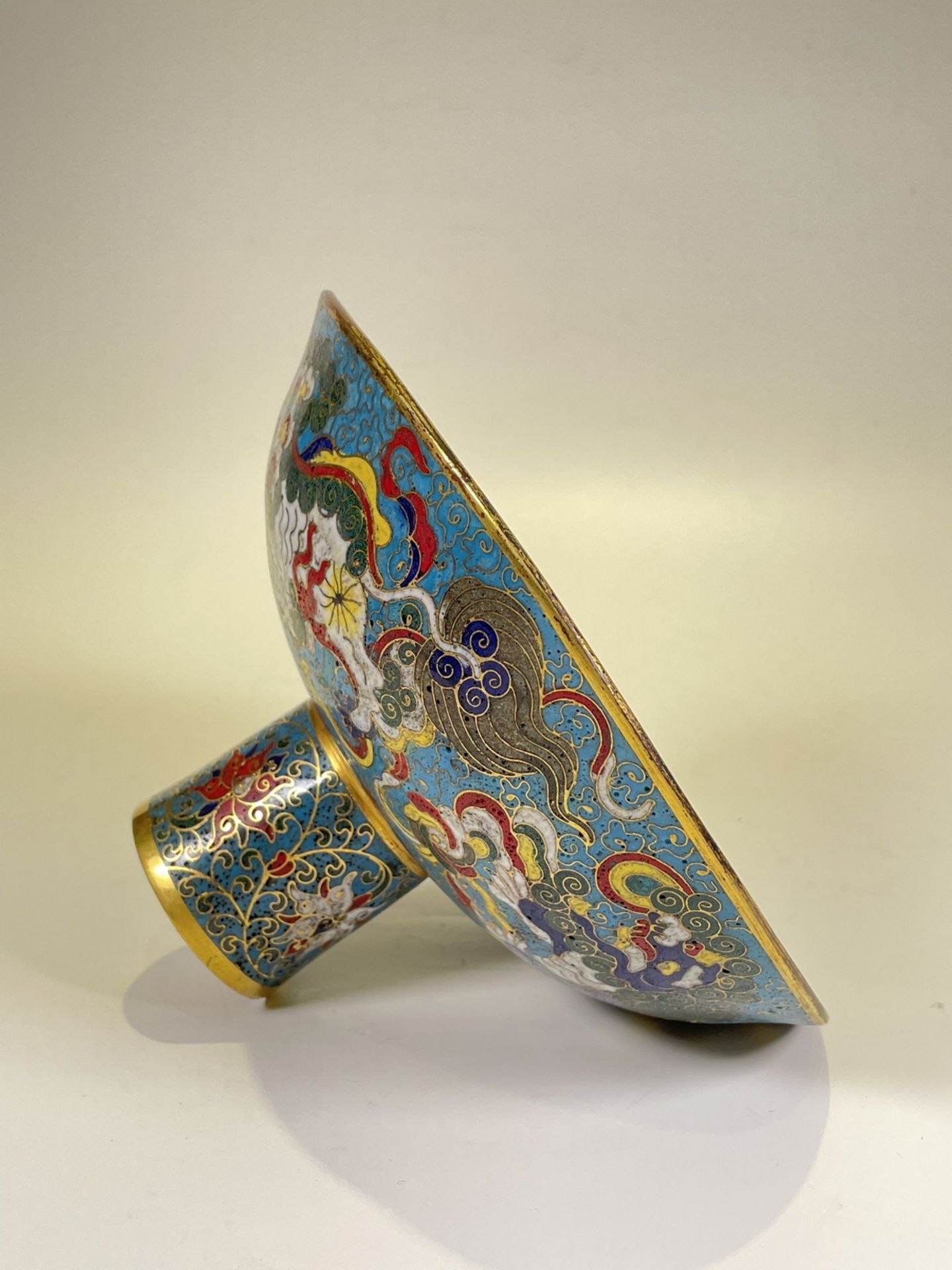 FINE CHINESE CLOISONNE, 17TH/18TH Century Pr.  Collection of NARA private gallary.  - Bild 5 aus 11