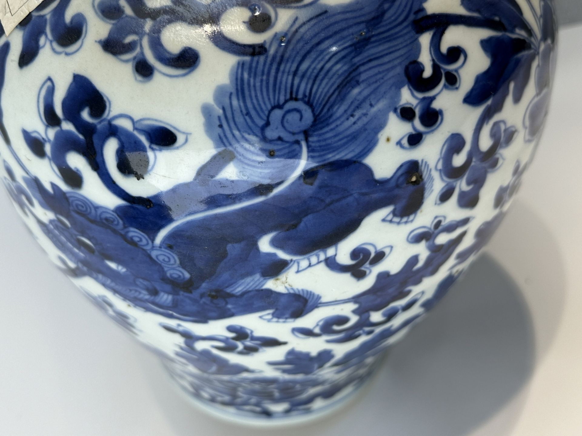 A Chinese Blue&White vase, 17TH/18TH Century Pr.  - Bild 10 aus 15