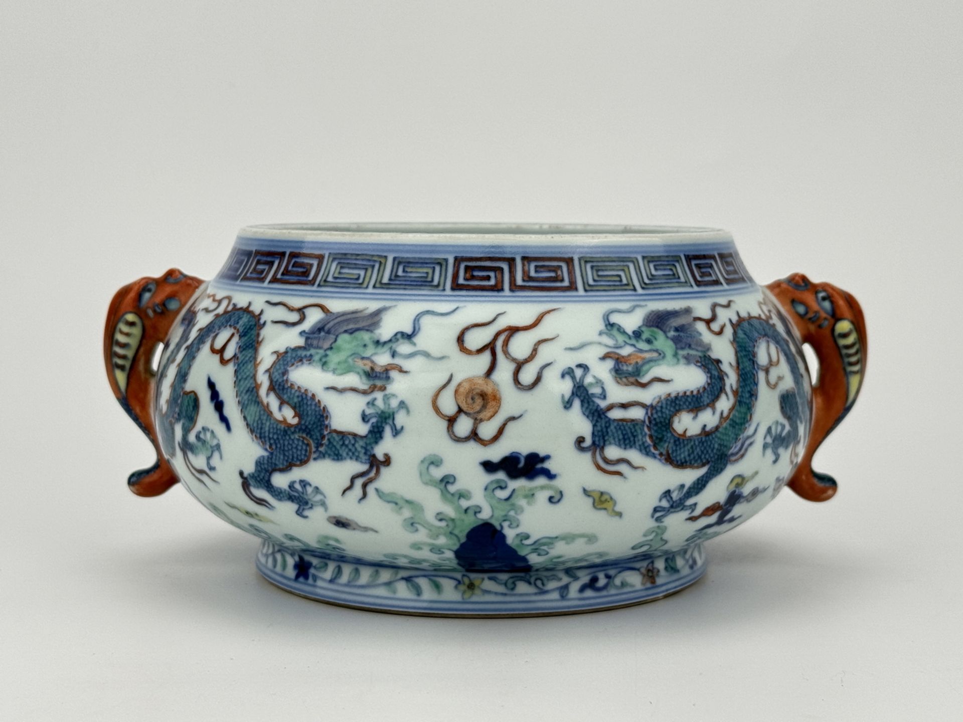 A small Chinese DOUCAI censor, 17TH/18TH Century Pr.  - Image 7 of 7