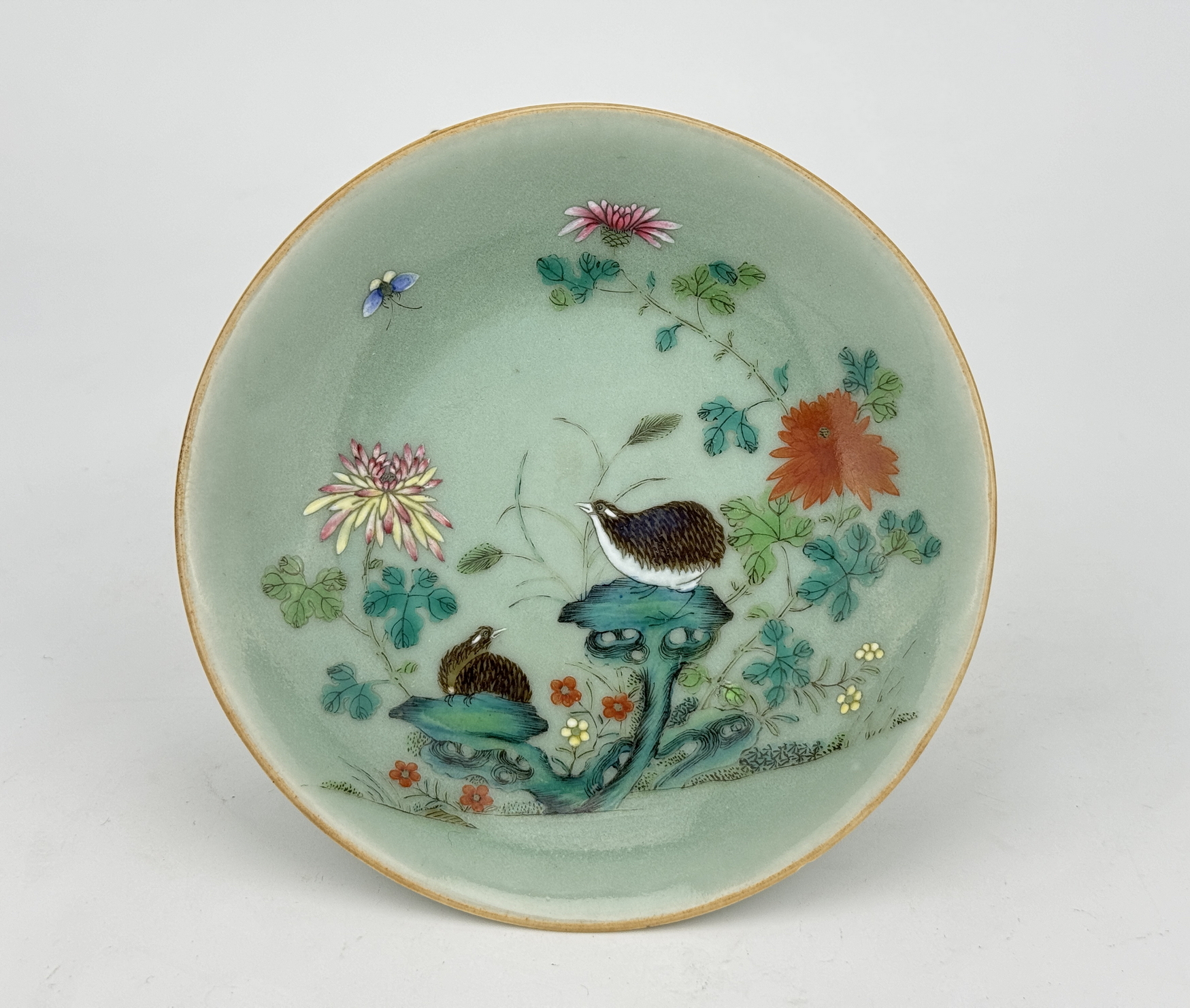 A Chinese Famille Rose dish, 18TH/19TH Century Pr. 