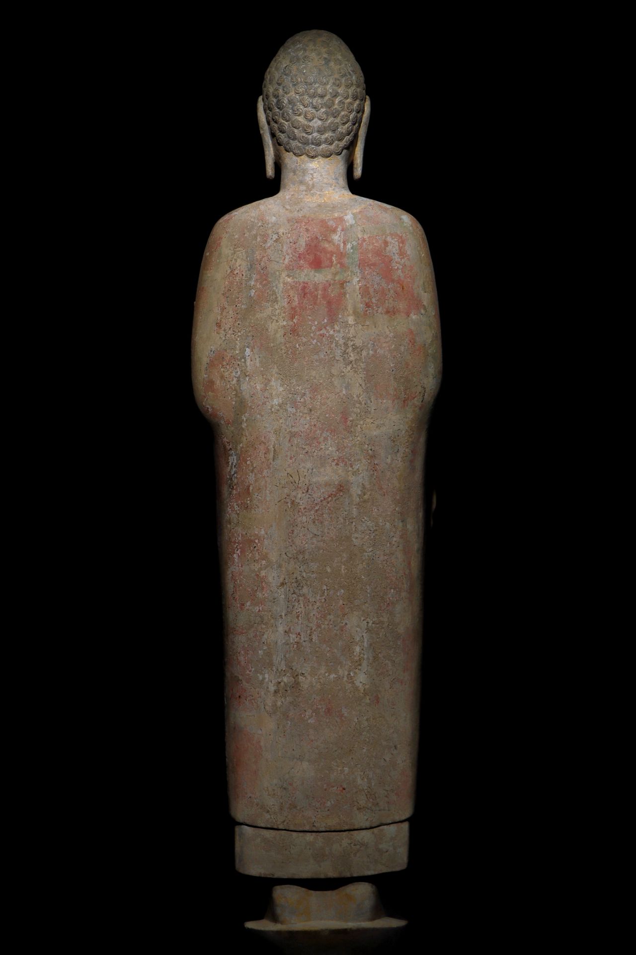 A Chinese stone sculpture, 14TH Century earlier Pr. Collection of NARA private gallary. - Image 8 of 9